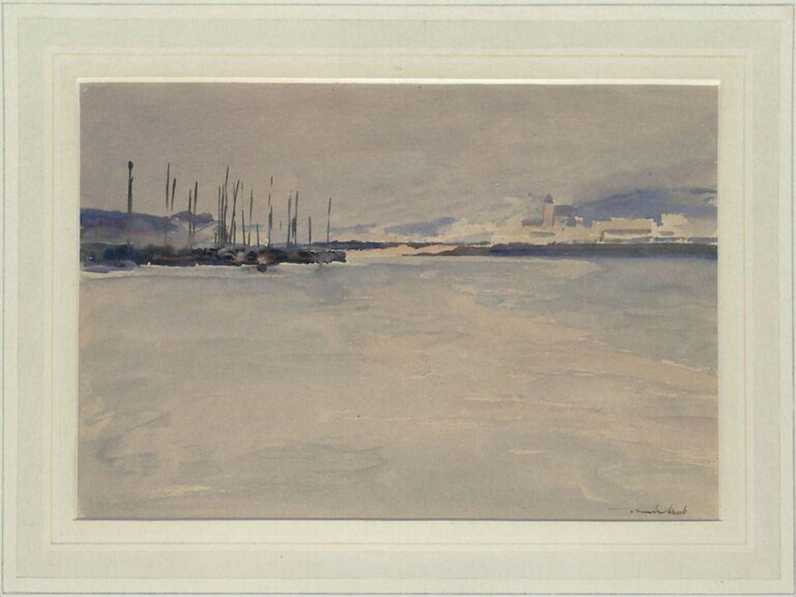 Hayle, Cornwall, Frank Short, ca. 1880-1916