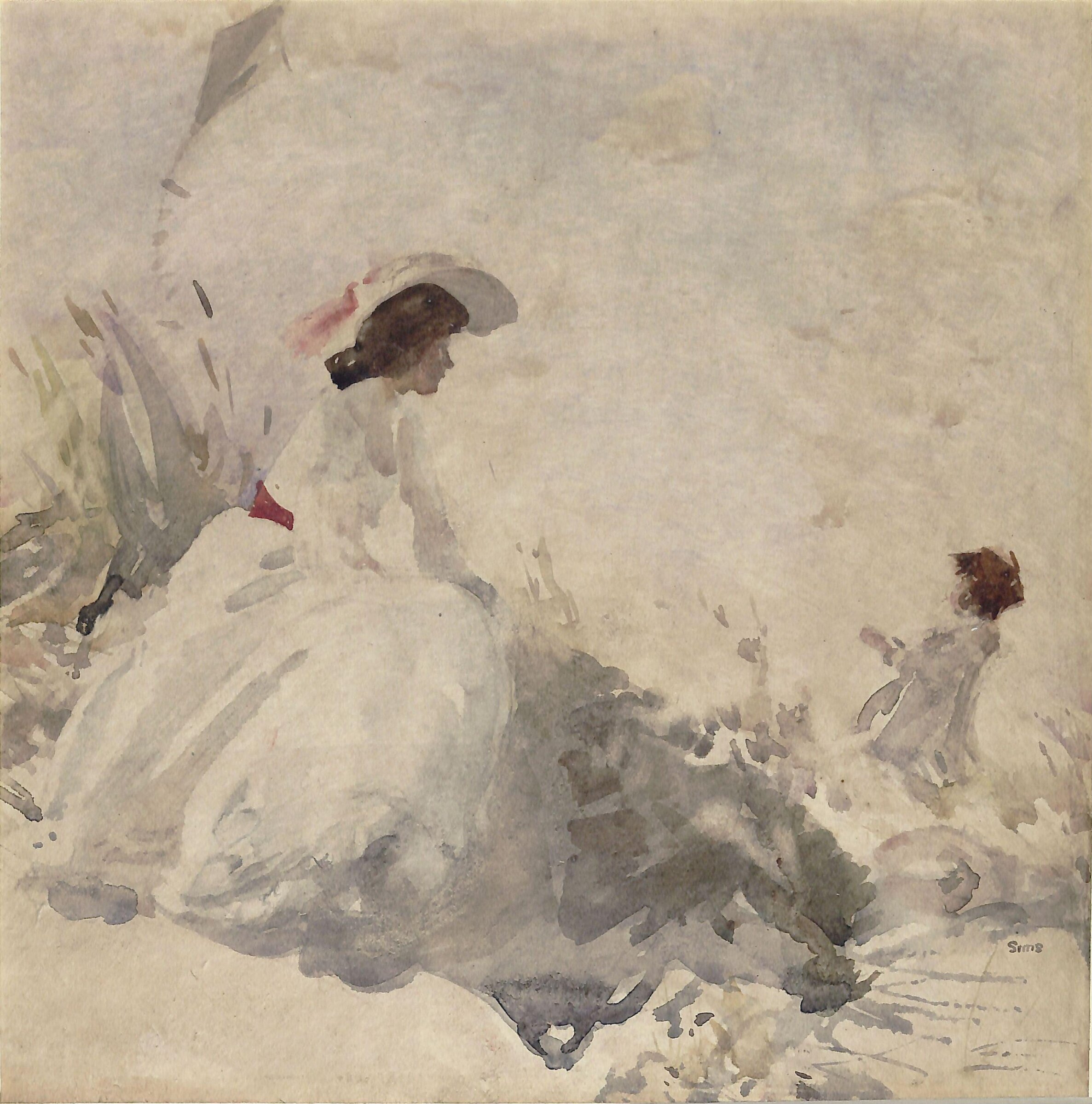 They shall be chased as the chaff before the wind, Charles Sims, ca. 1890-1906