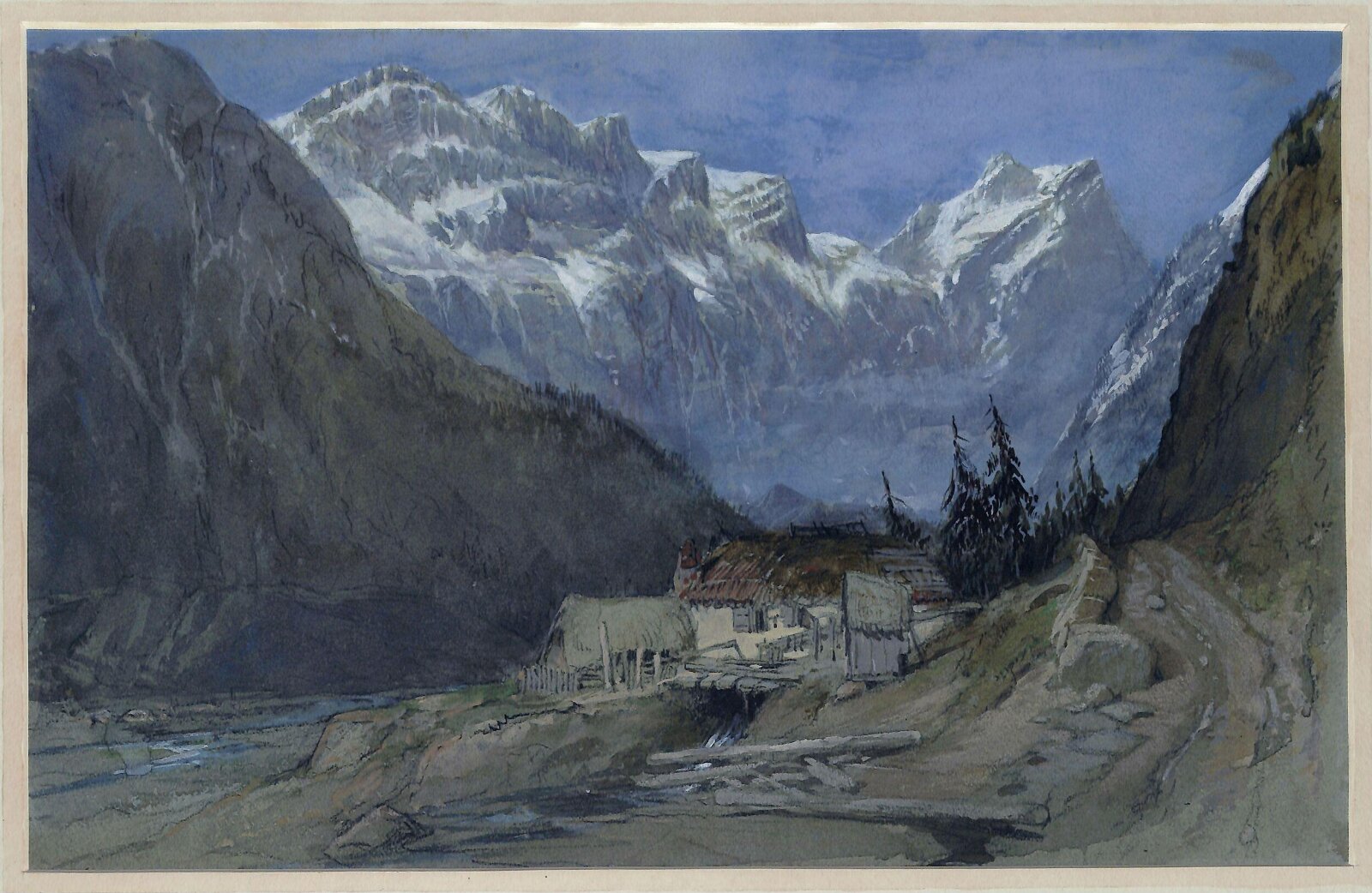 Val d'Orso, Clarkson Stanfield, ca. 1820-60