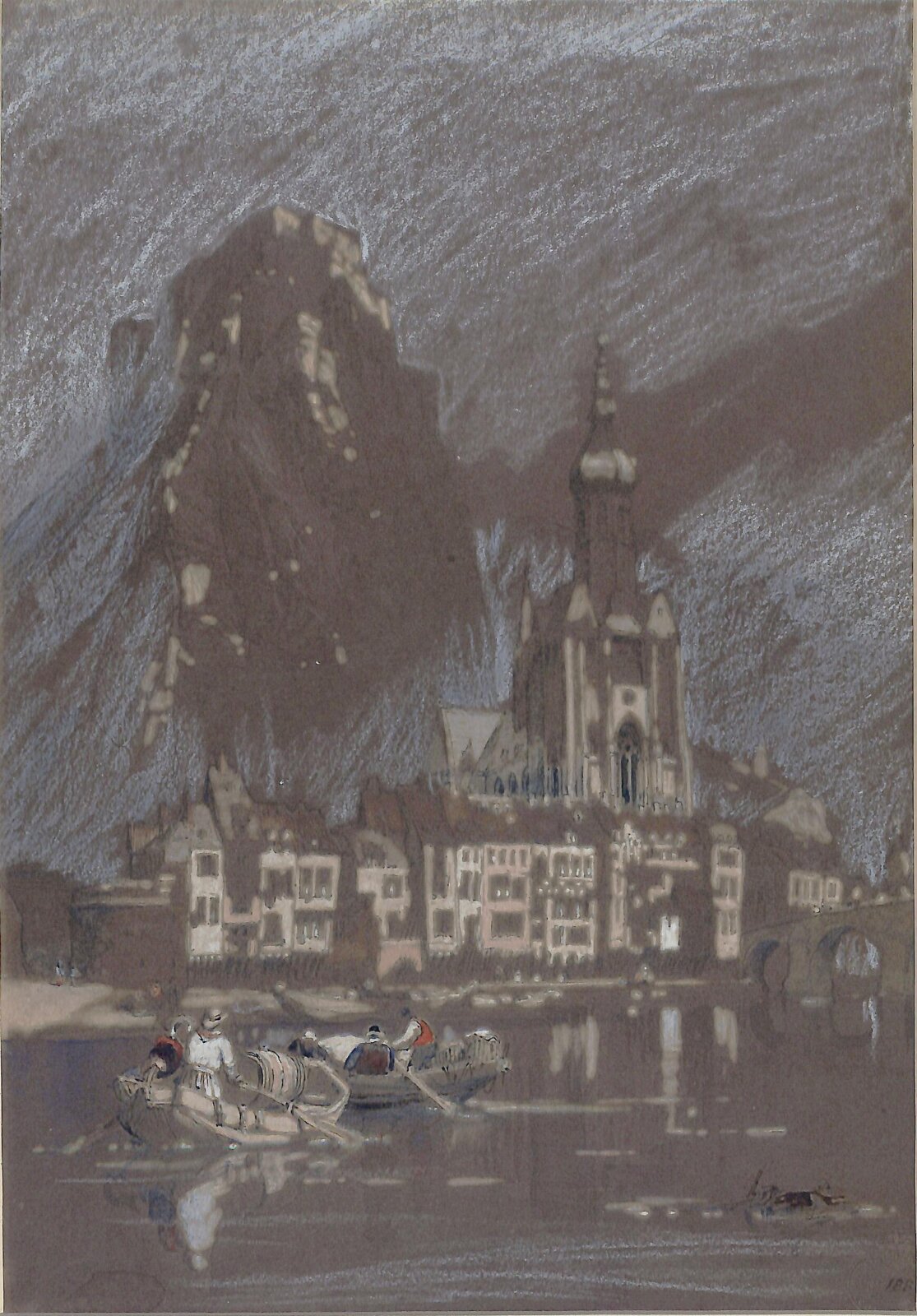 Dinant on the Meuse, Stanfield, ca. 1820-60