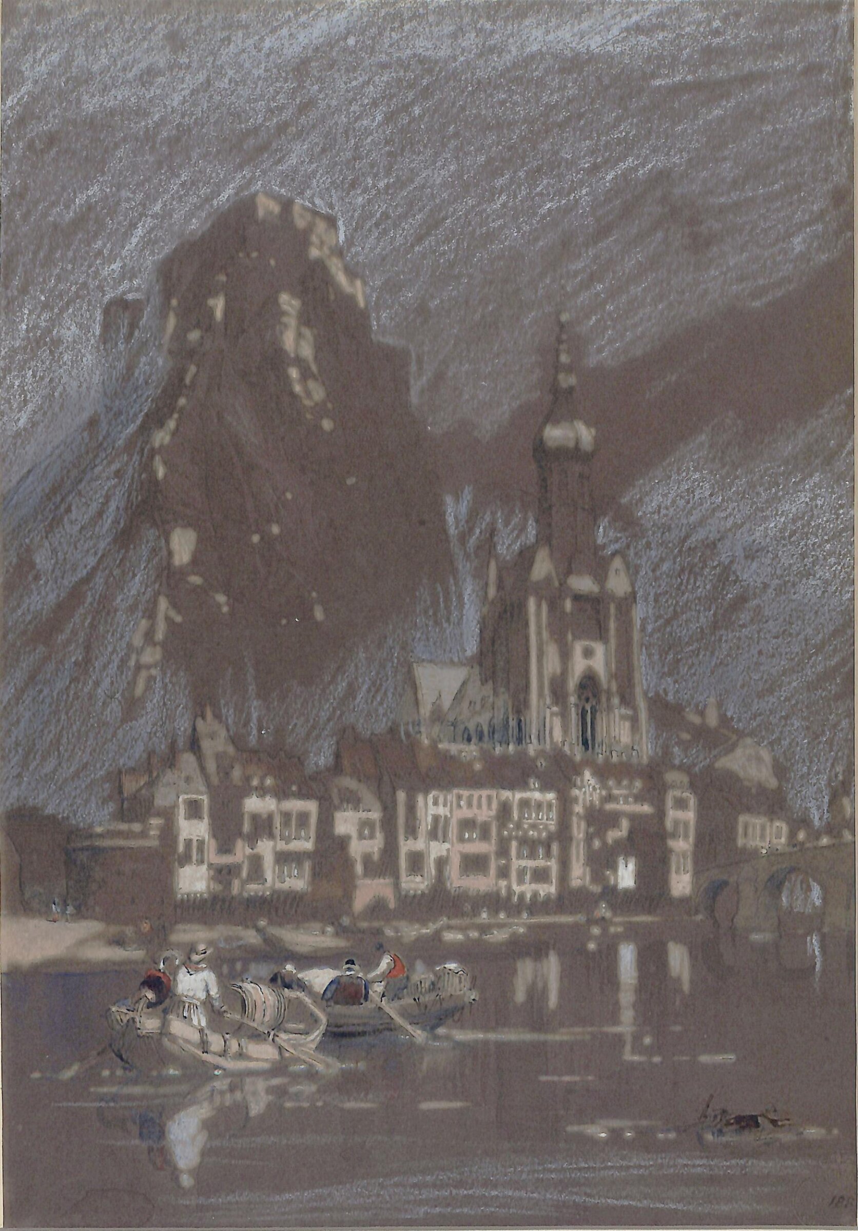 Dinant on the Meuse, Stanfield, ca. 1820-60
