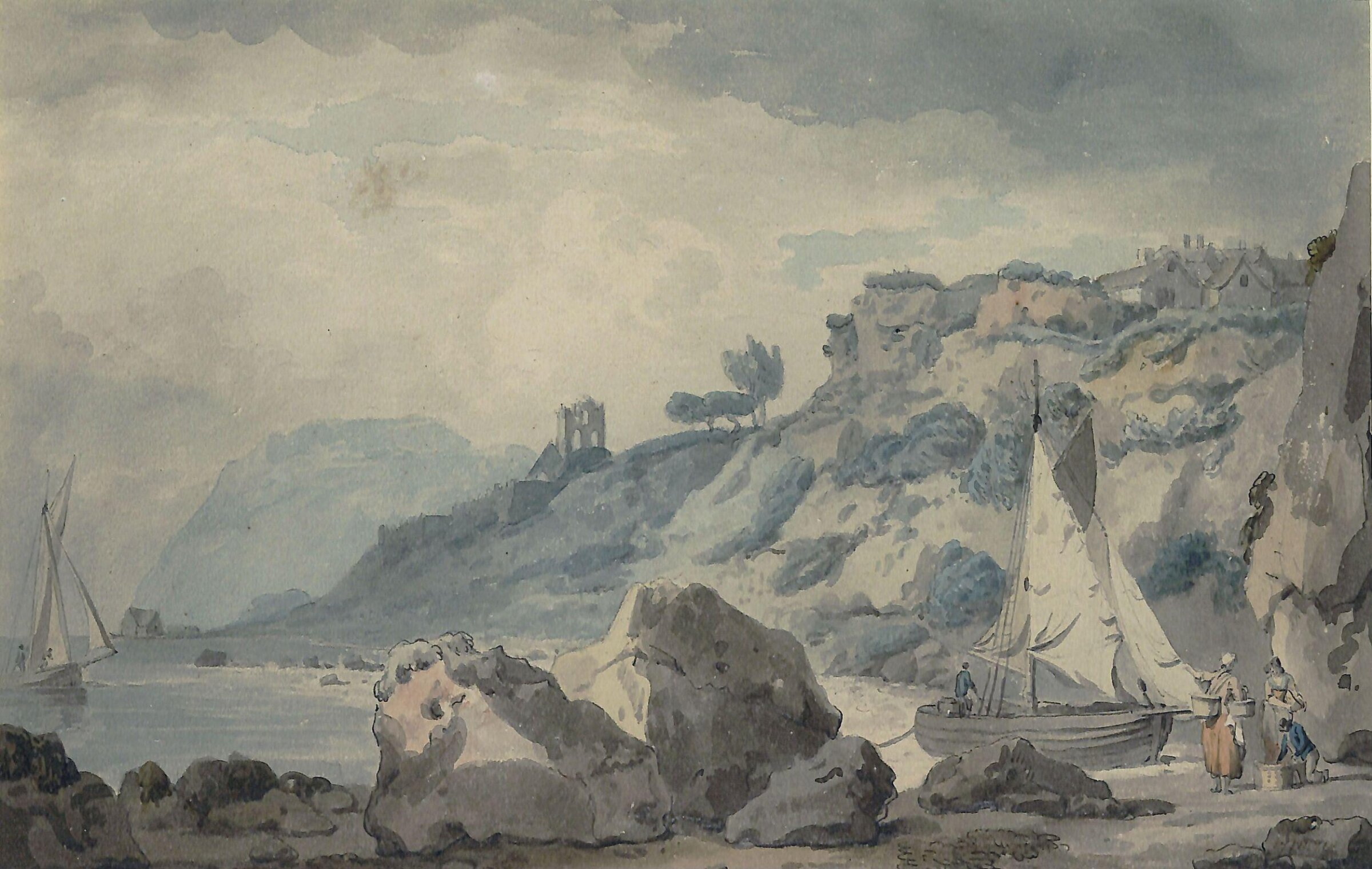 Howth, Ireland, Francis Wheatley, ca. 1770-1800