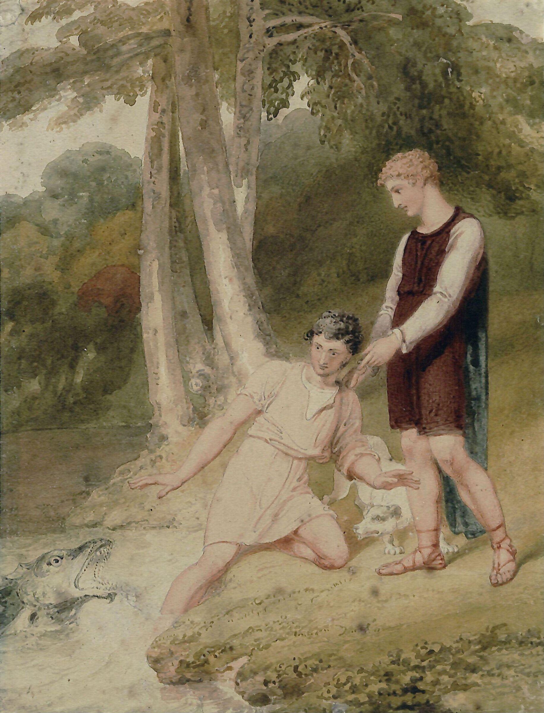 Tobias and the Fish, Richard Westall, ca. 1813