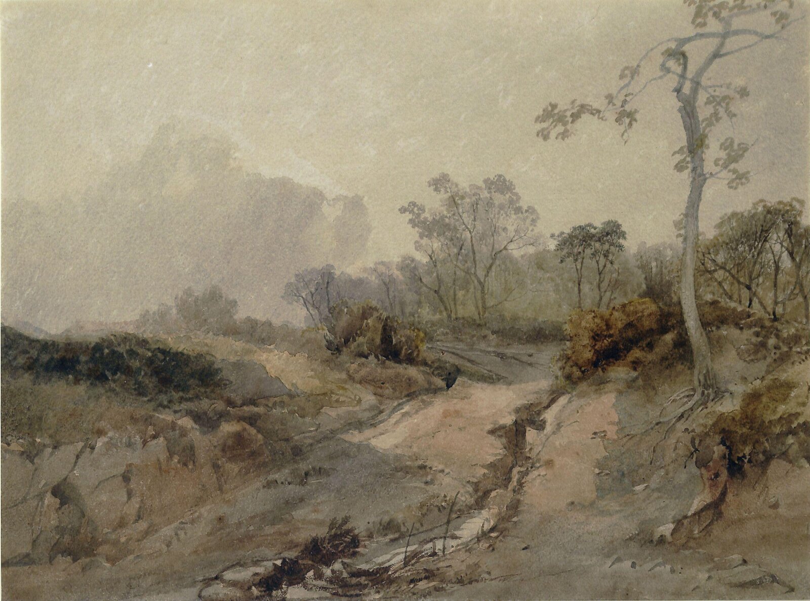 Landscape with Rutted Track, ca. 1815-1825