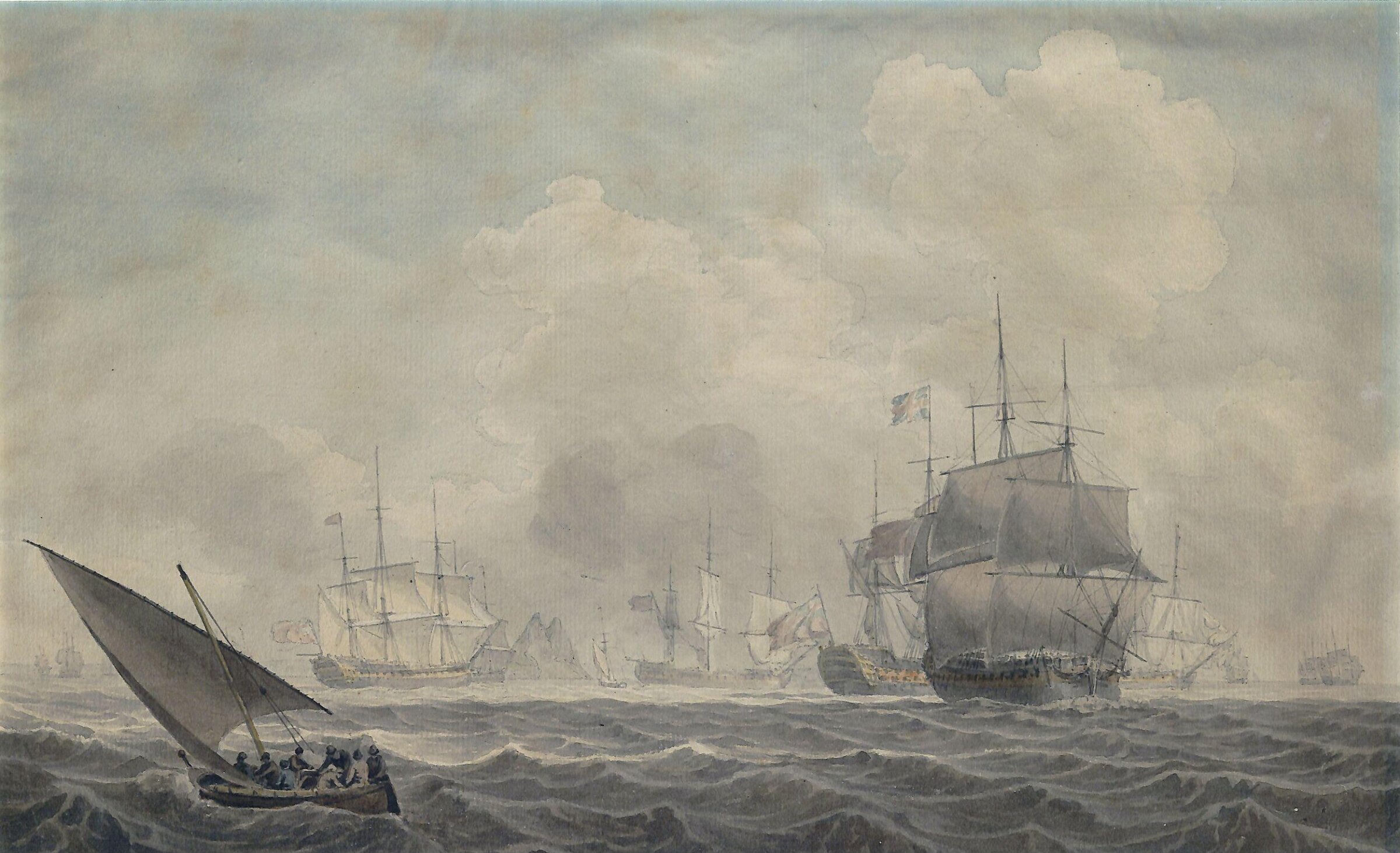 English Ships of War, Robert Cleveley, ca. 1770-1809