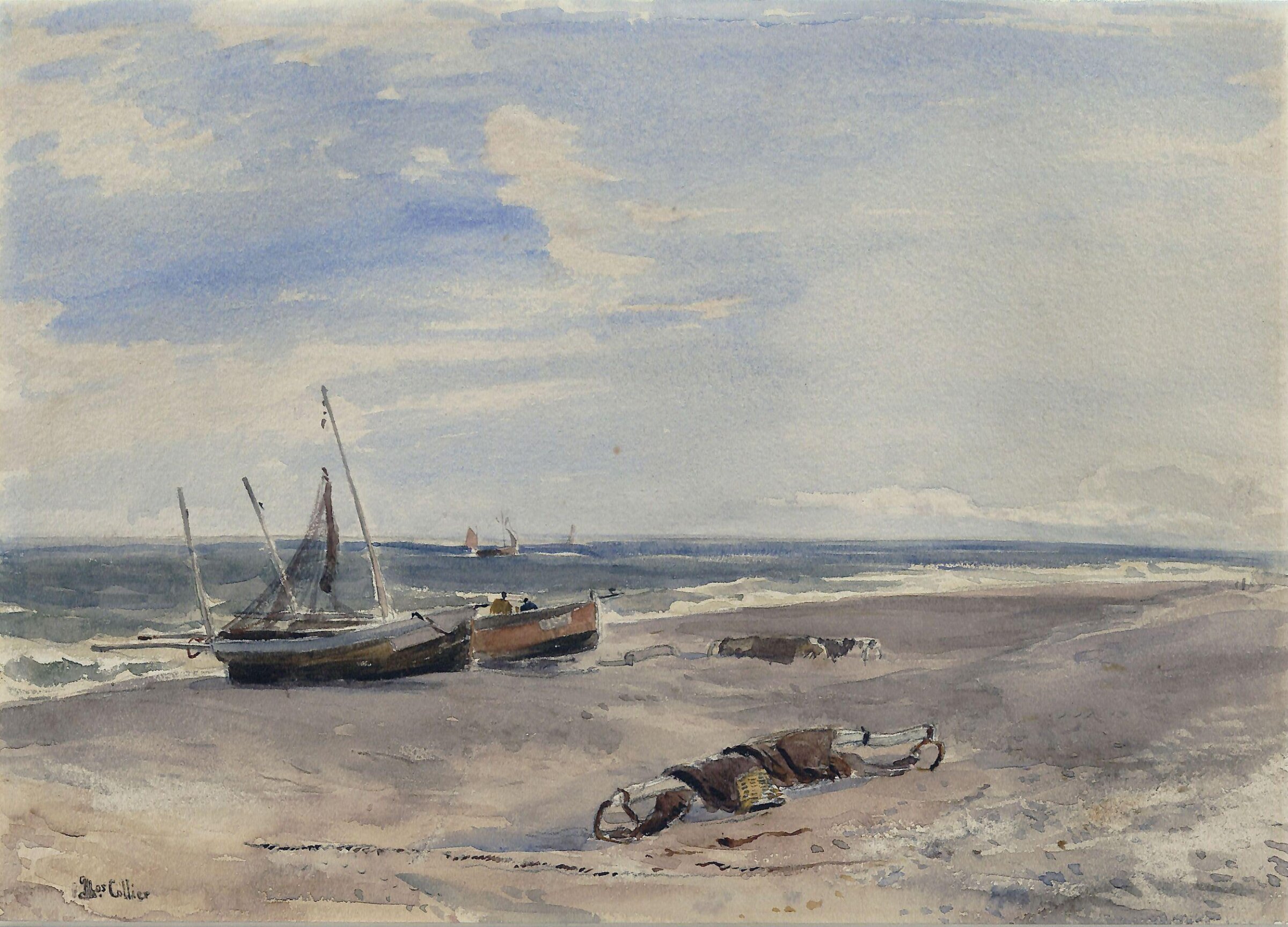 Seascape, Thomas Collier, ca. 1860-91