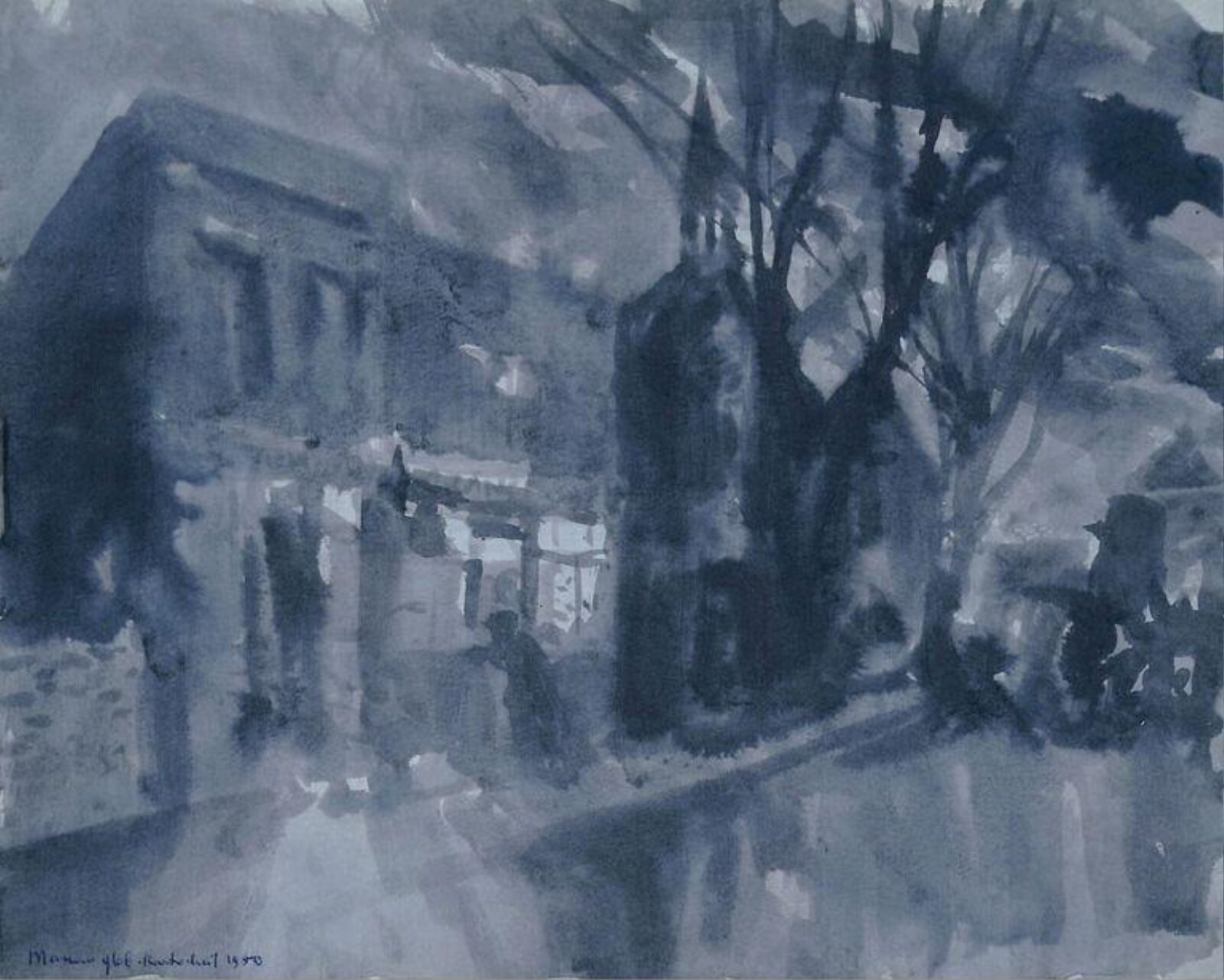 Albion Square, Marian Kratochwil, 1950