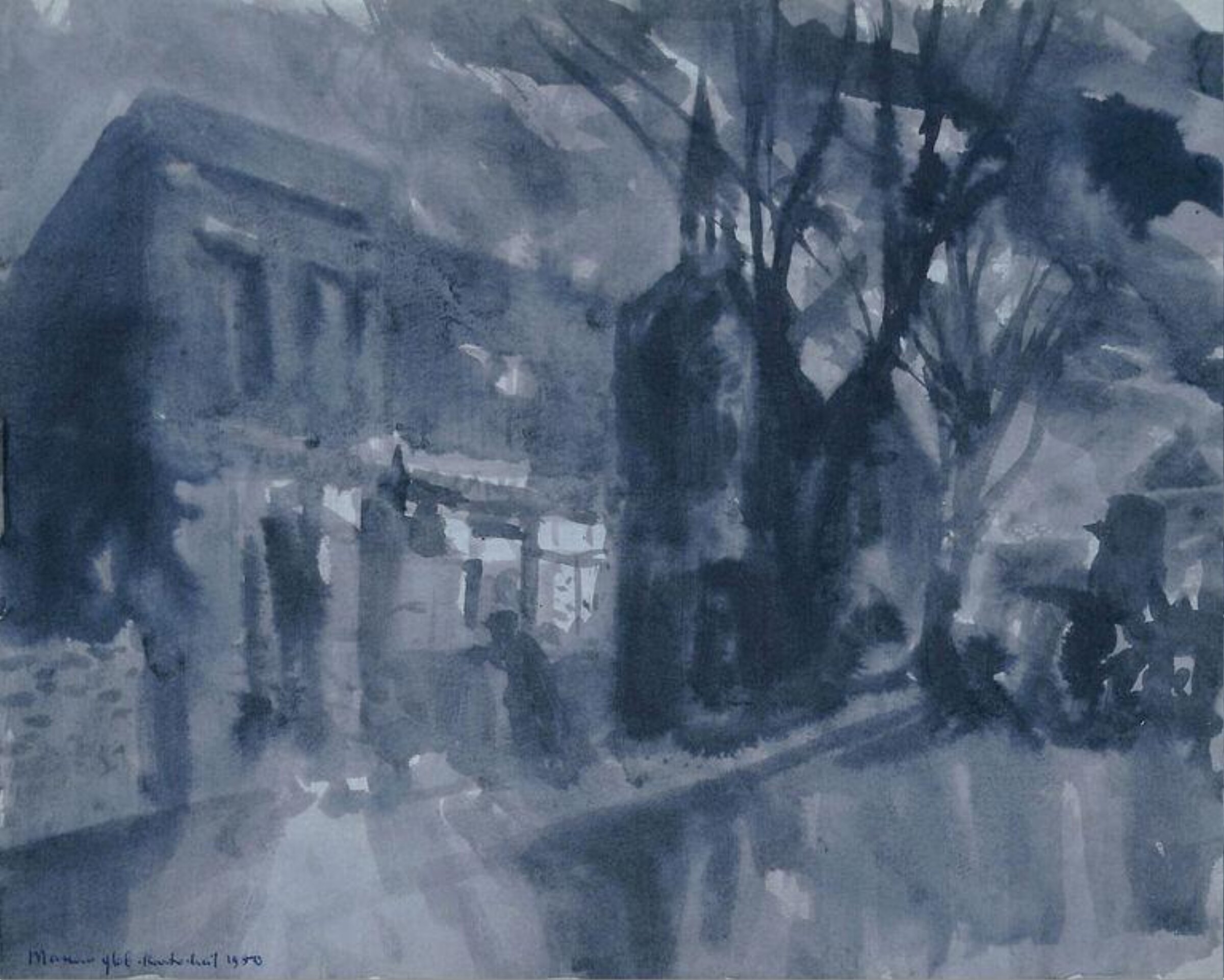 Albion Square, Marian Kratochwil, 1950