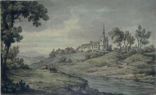 Landscape with Village and Church thumbnail 1