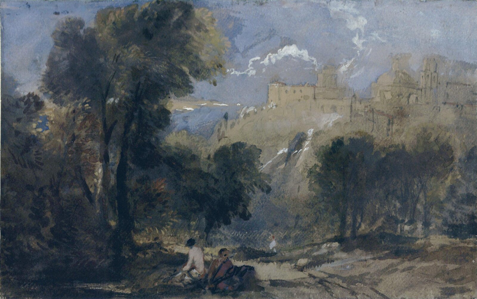 Watercolour, William James Muller
