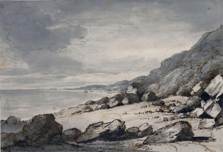 A Coast Scene at Lyme Regis top image