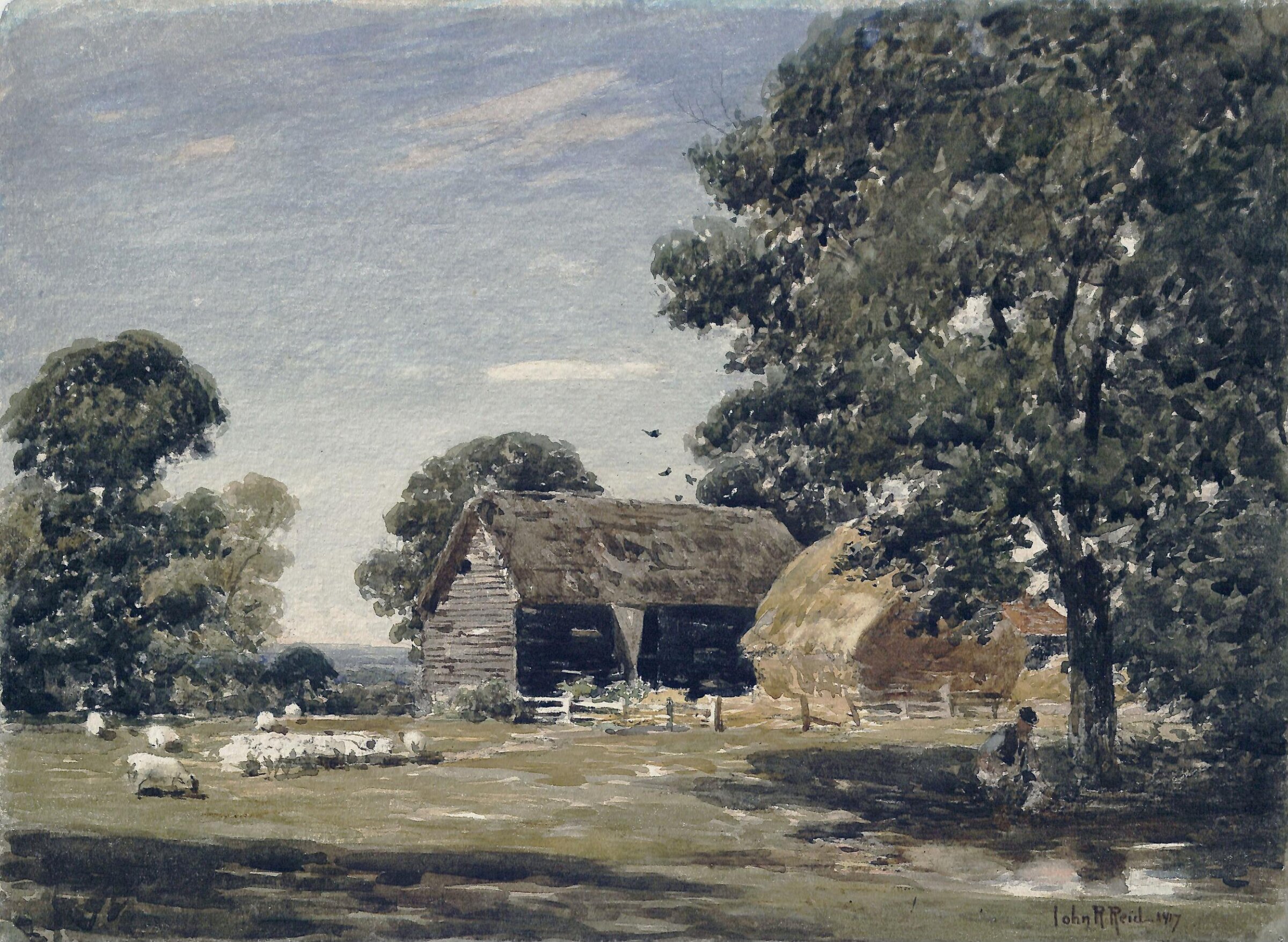 Old Ridge Farm, John Robertson Reid, 1917
