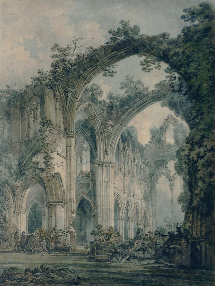 Interior of Tintern Abbey, Monmouthshire top image