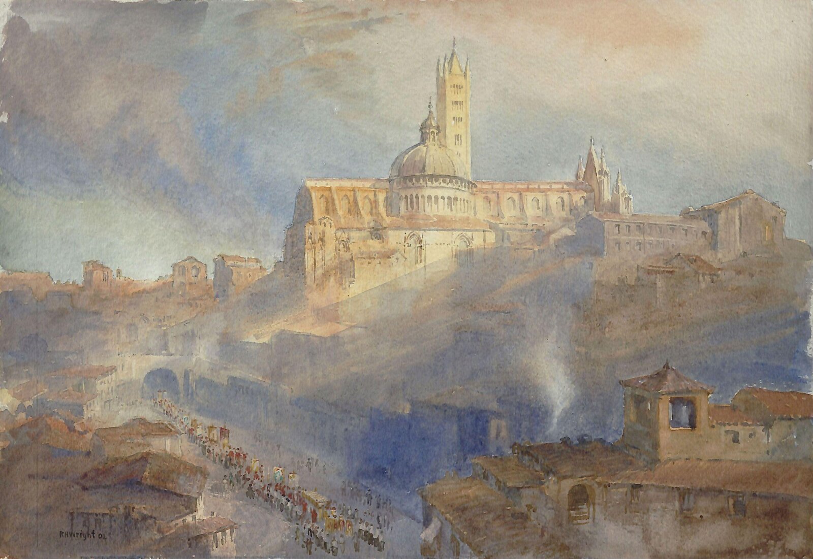 The Cathedral, Siena, Richard Henry Wright, 1902
