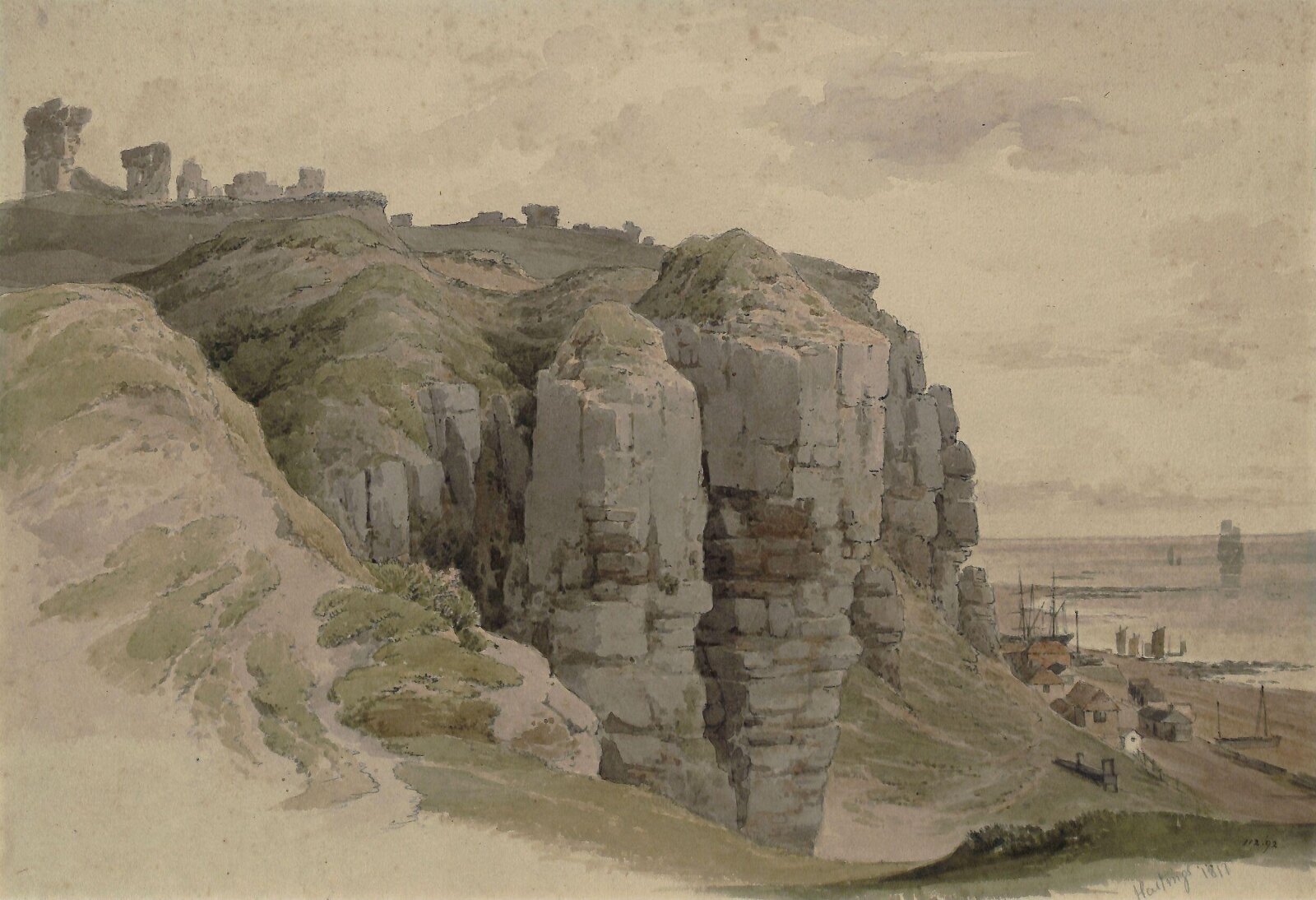 Hastings Castle, Munn, ca. 1819