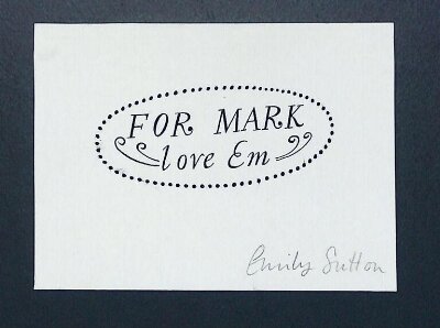 Label Card 'For Mark Love Em.'