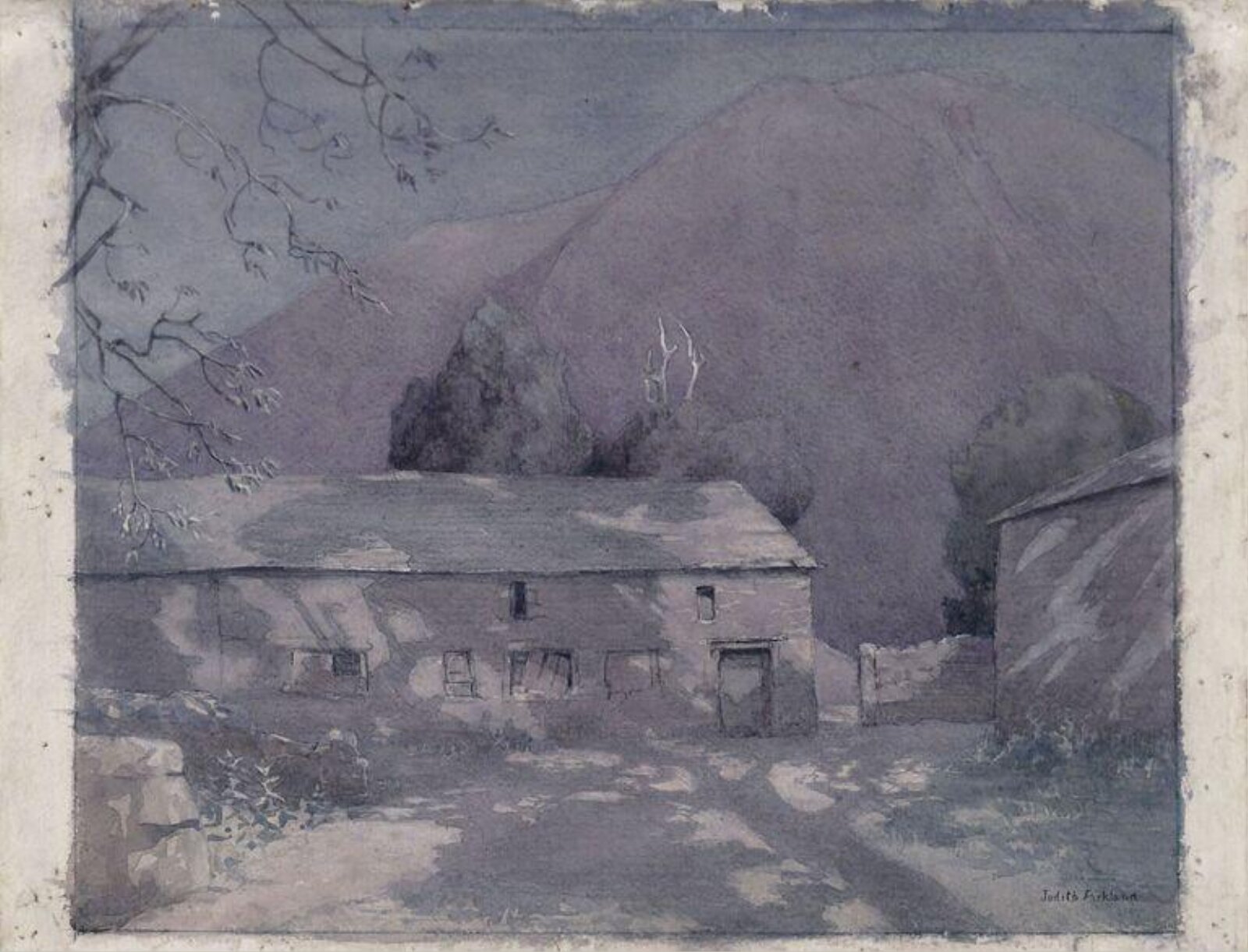 Moonlit Barn, Judith Ackland, 1933