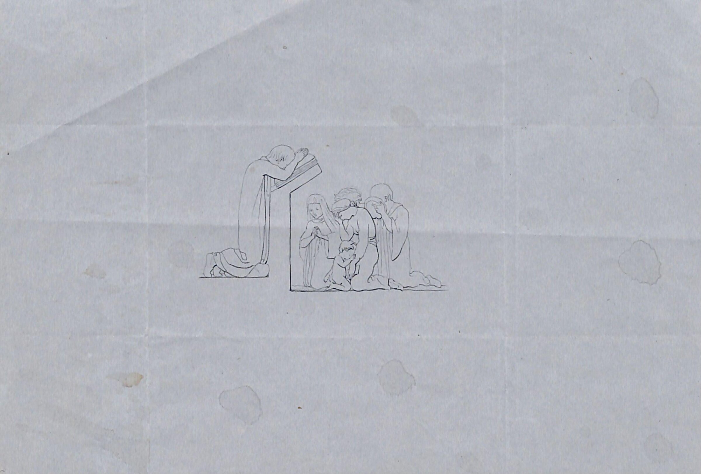 Design for Compositions from Morning and Evening Prayer, John Bell, 1844