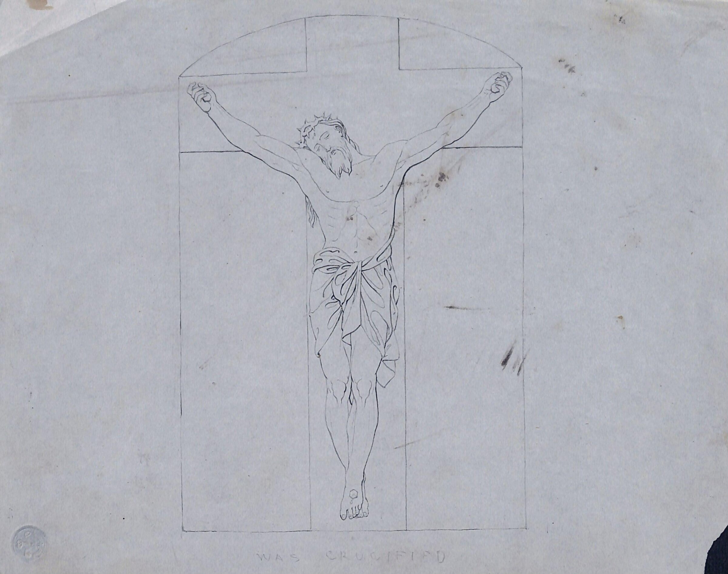 Design for Compositions from Morning and Evening Prayer, John Bell, 1844