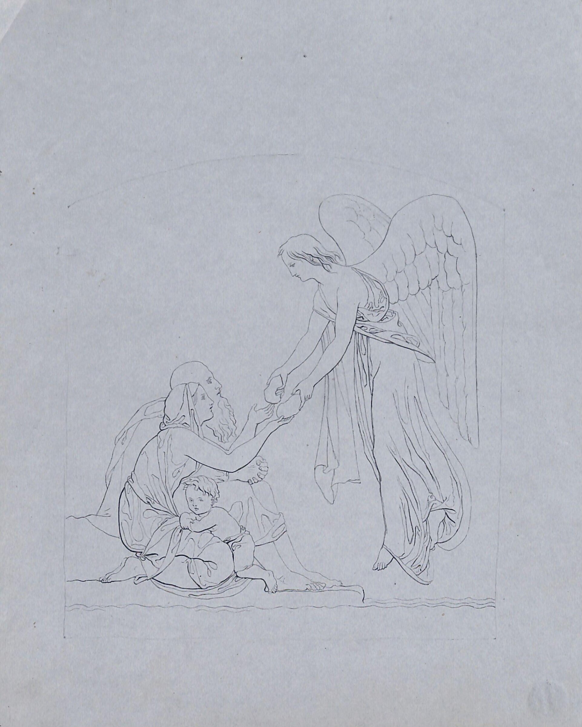 Design for Compositions from Morning and Evening Prayer, John Bell, 1844
