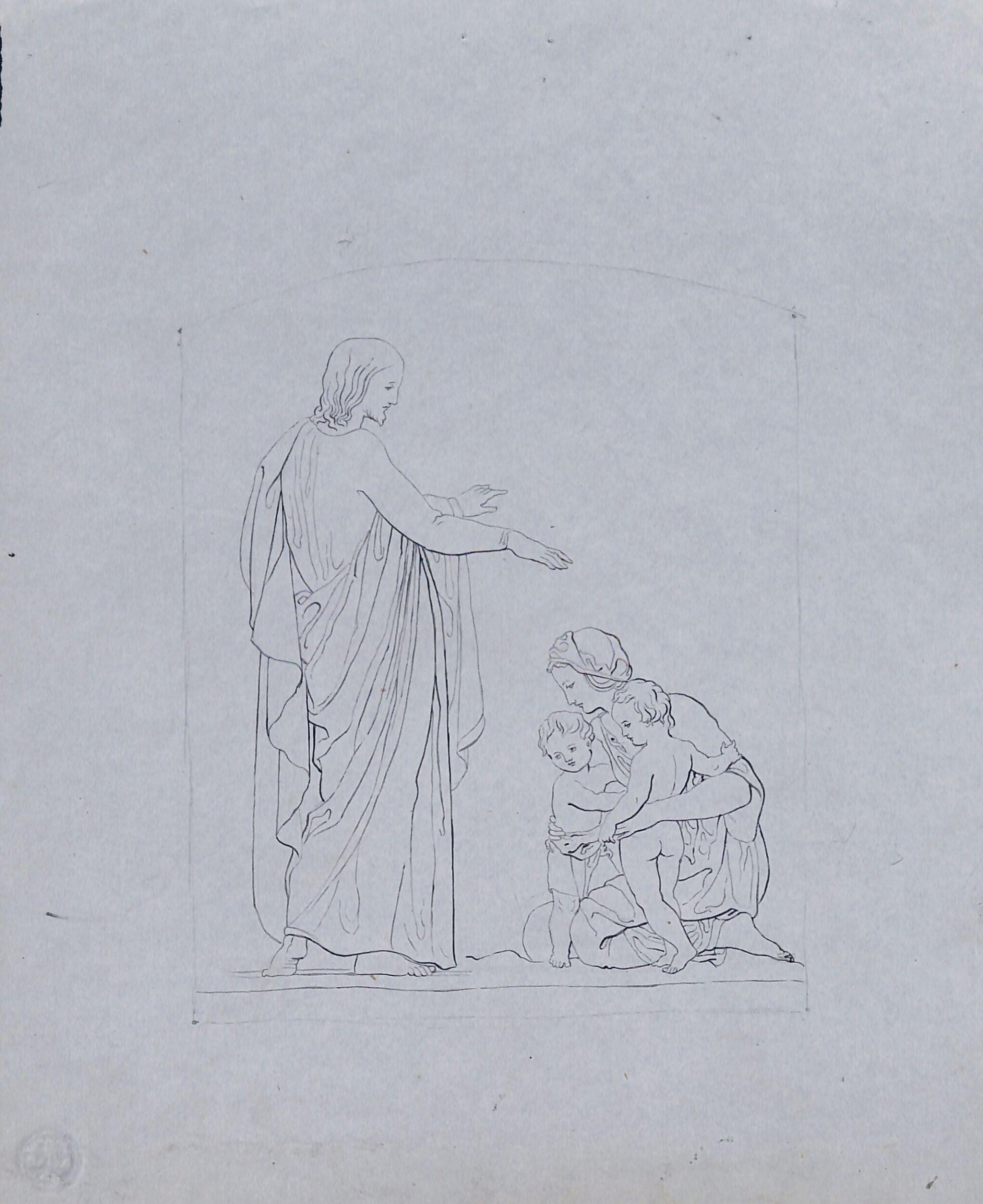 Design for Compositions from Morning and Evening Prayer, John Bell, 1844