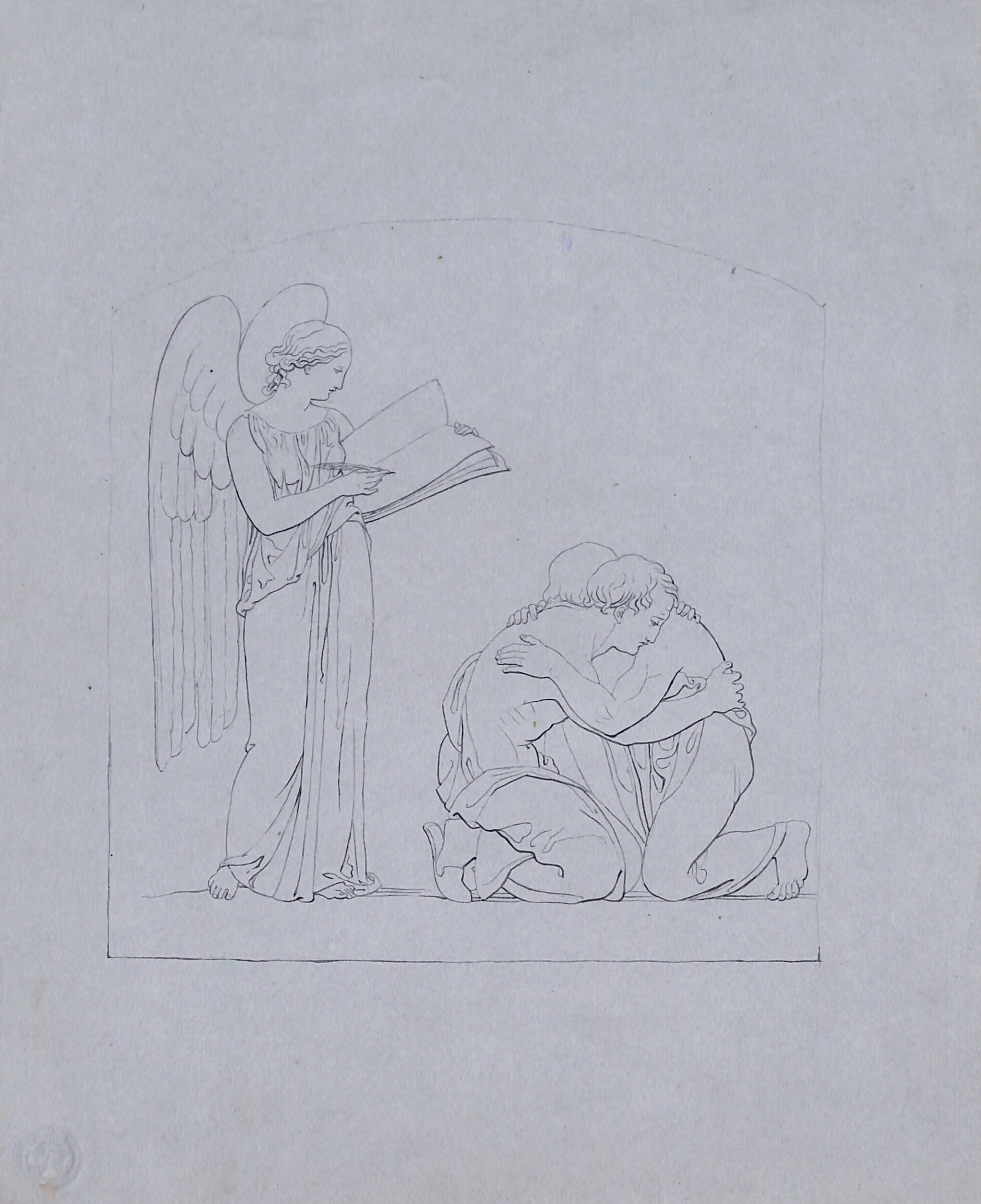 Design for Compositions from Morning and Evening Prayer, John Bell, 1844