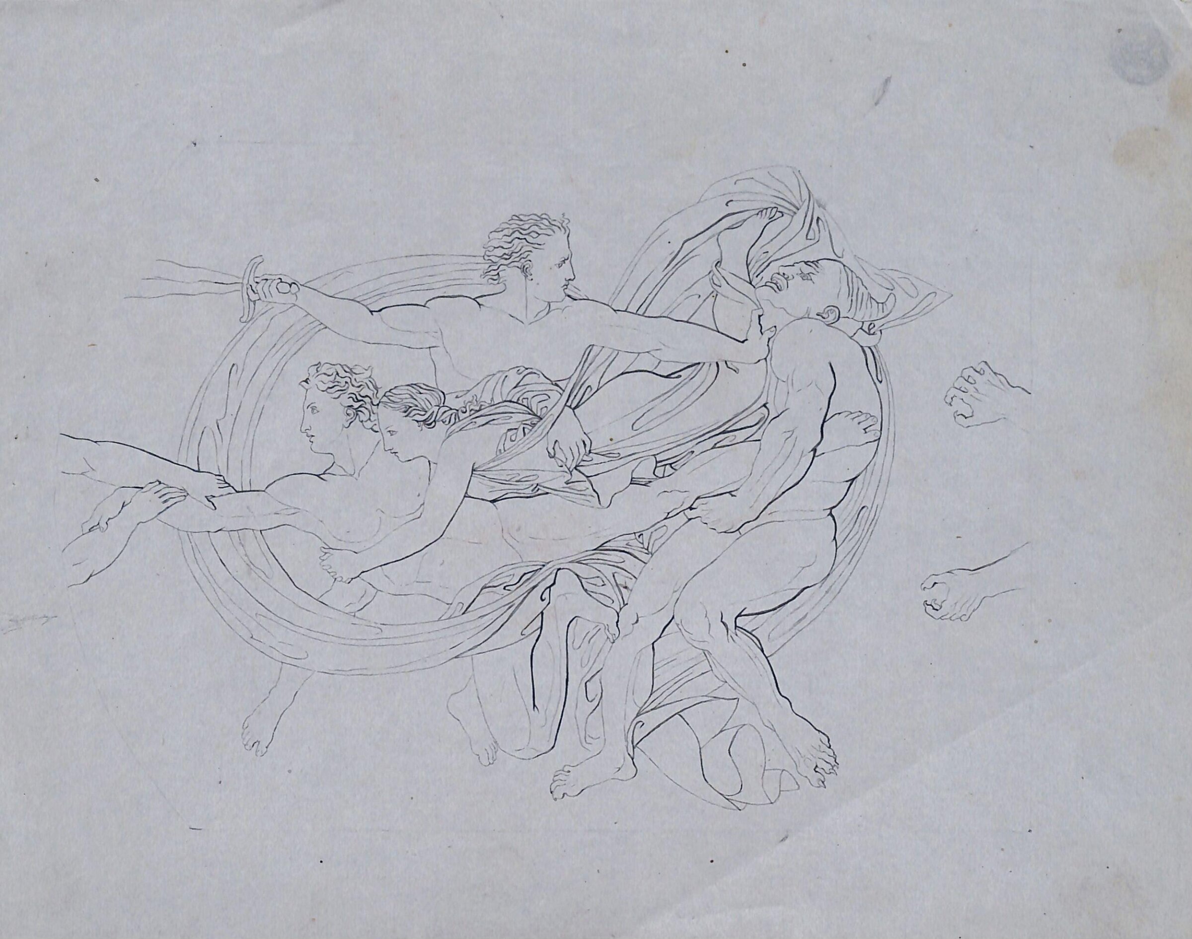 Design for Compositions from Morning and Evening Prayer, John Bell, 1844