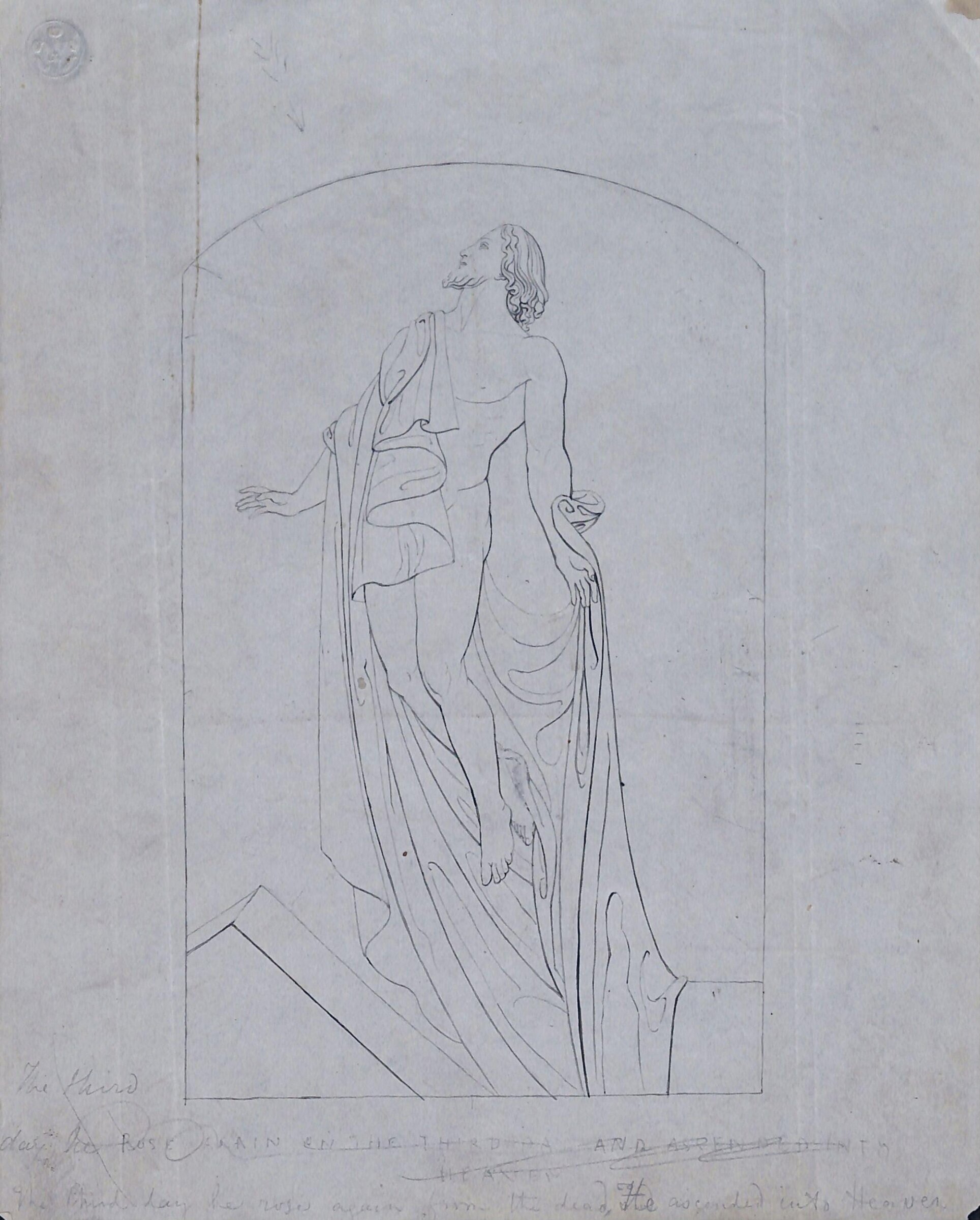 Design for Compositions from Morning and Evening Prayer, John Bell, 1844