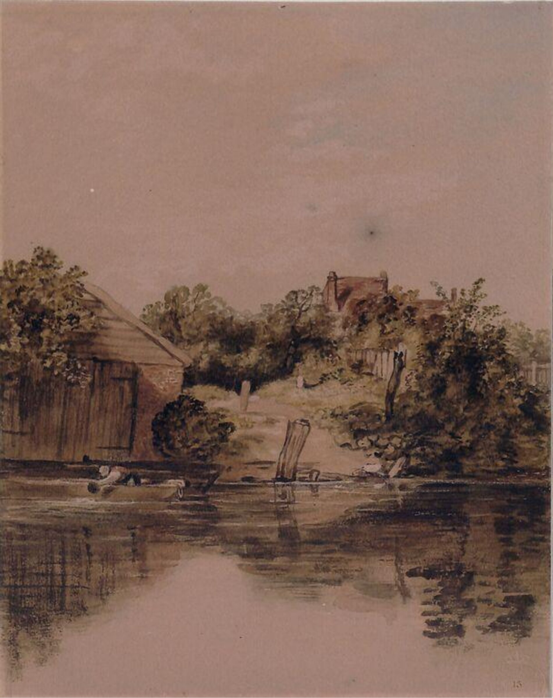 The River Side, William Collins, early 19th century
