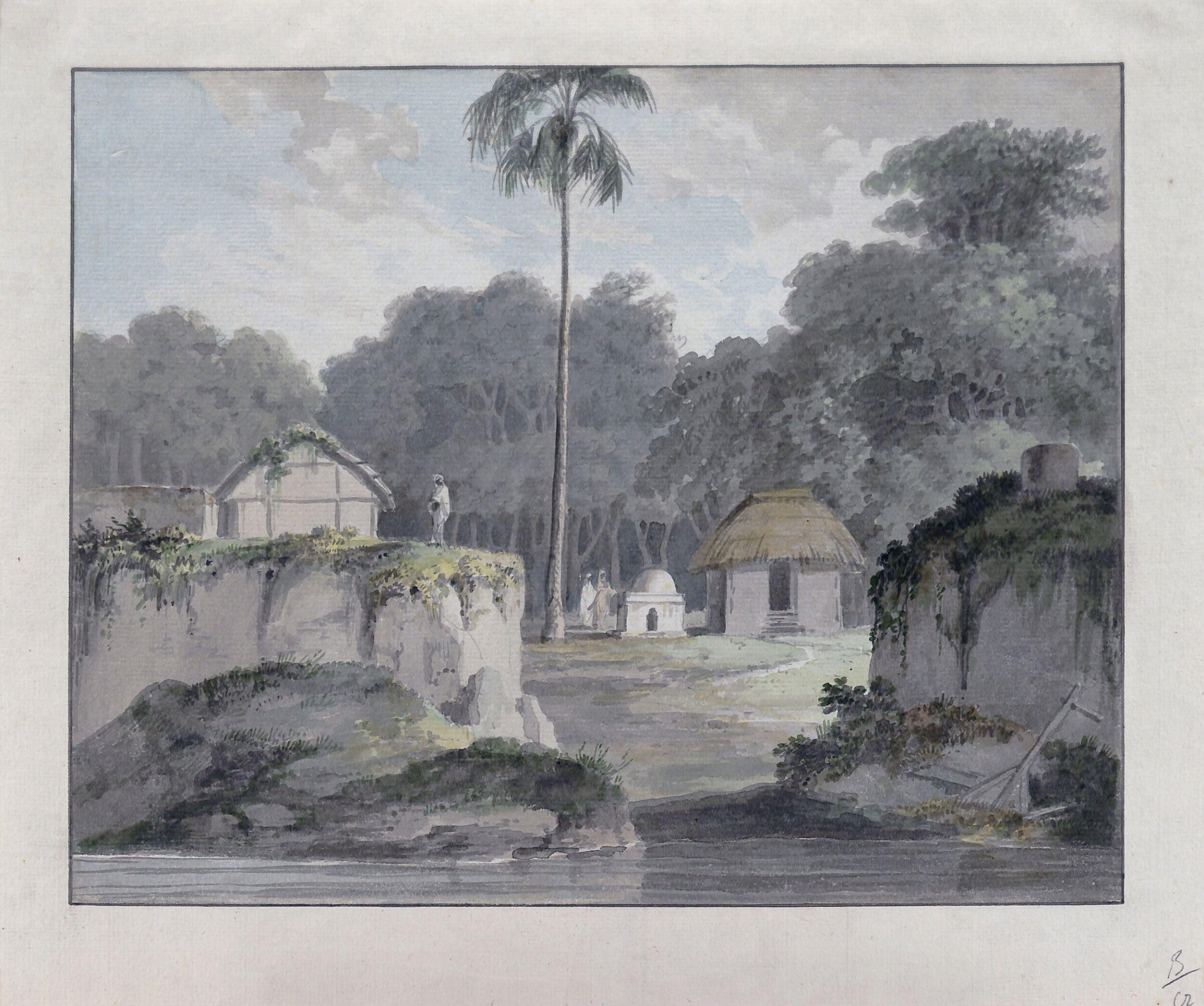 View near Nia-sirai, Thomas Daniell, 1749-1840