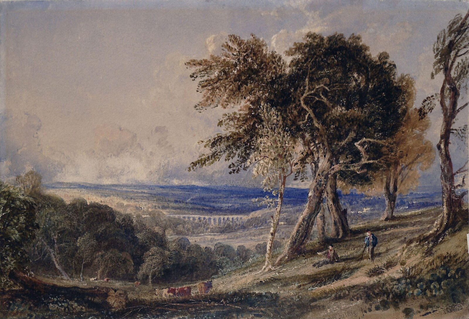 Landscape, Anthony Vandyke Copley Fielding, 1843