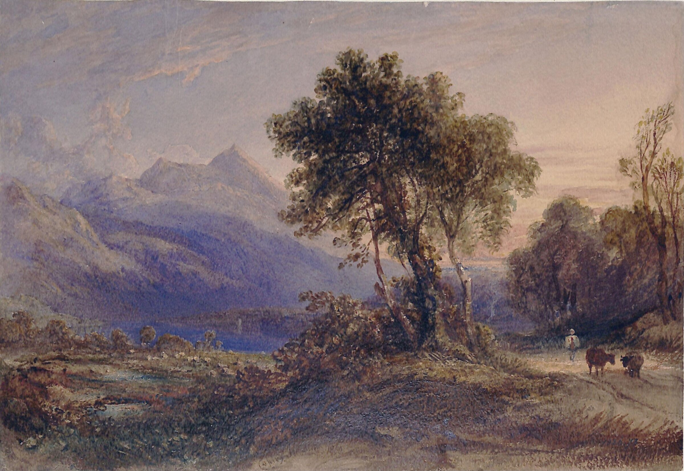 Ben Lomond, Anthony Vandyke Copley Fielding, 1850