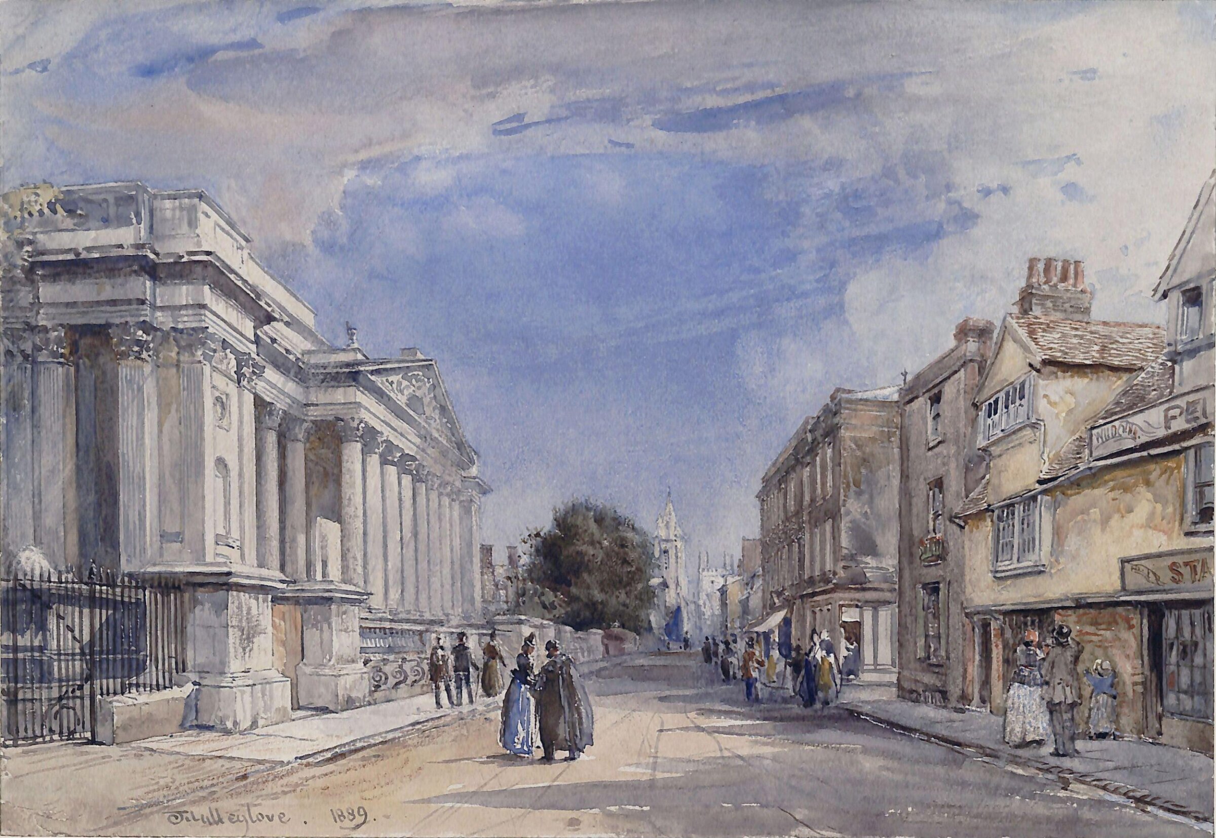 The Fitzwilliam Museum, Cambridge, John Fulleylove, 1889
