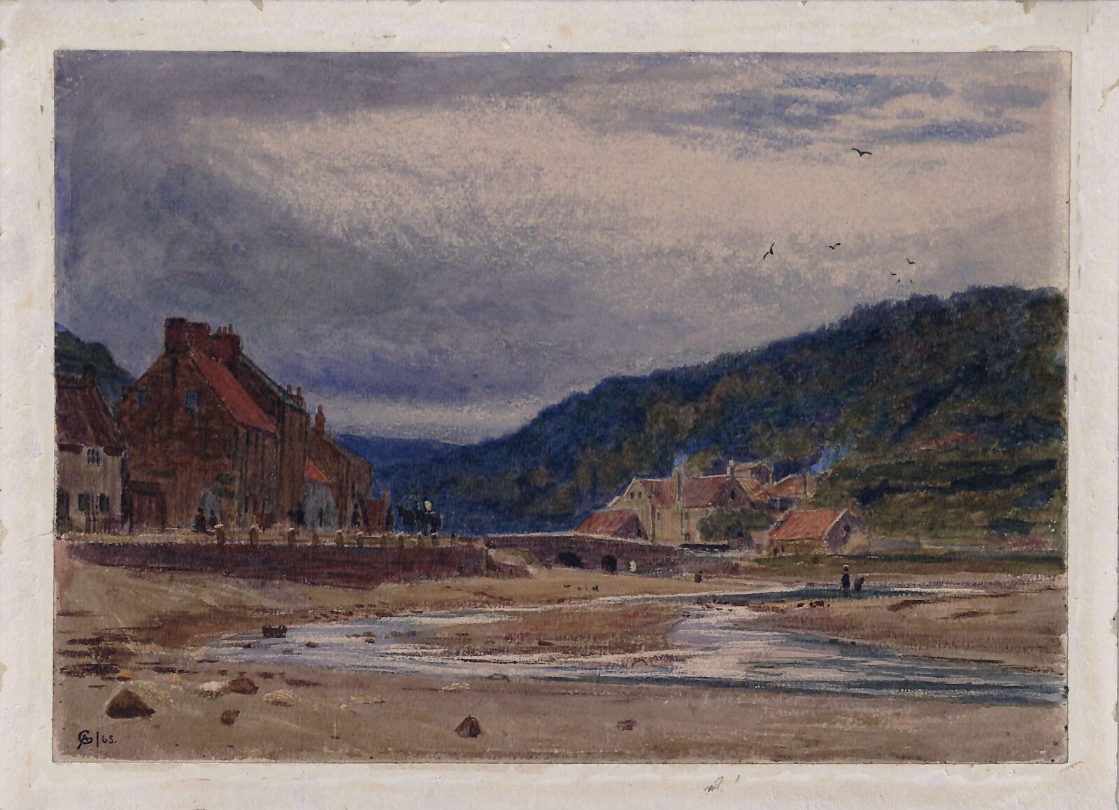 Near Maidstone, Albert Goodwin, 1865