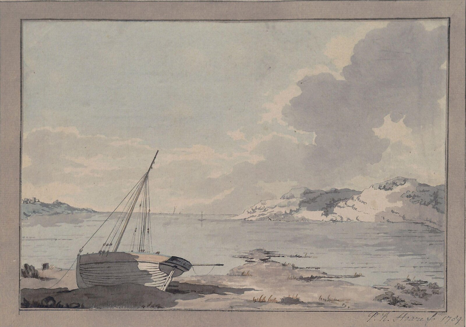 Coast Scene, Peter Richard Hoare, 1789