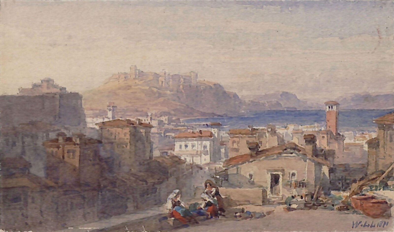 Naples, William Leighton Leitch, 1871