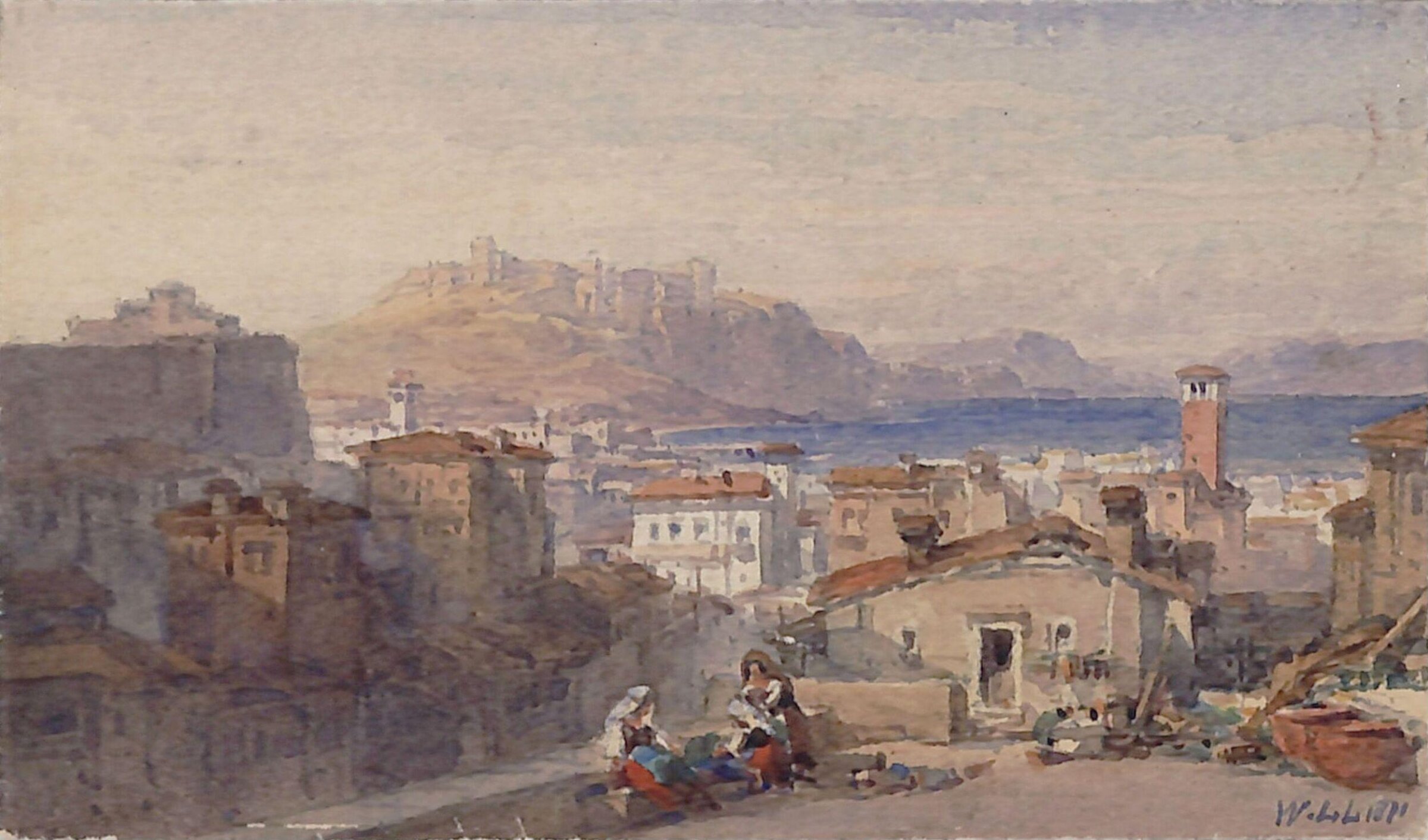 Naples, William Leighton Leitch, 1871