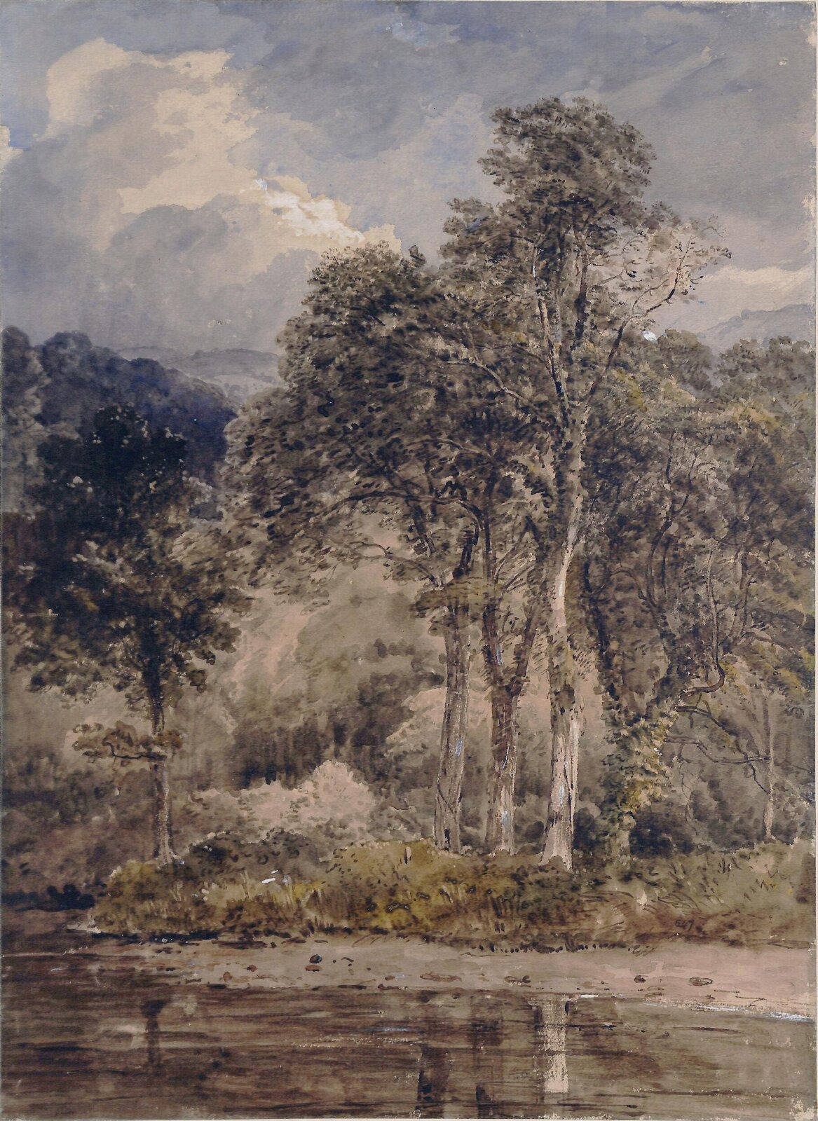Wood Scene, Frederick Lee, 1832