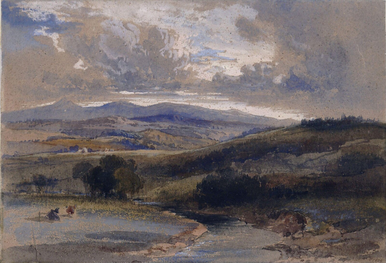Landscape, William Leighton Leitch, ca. 1870
