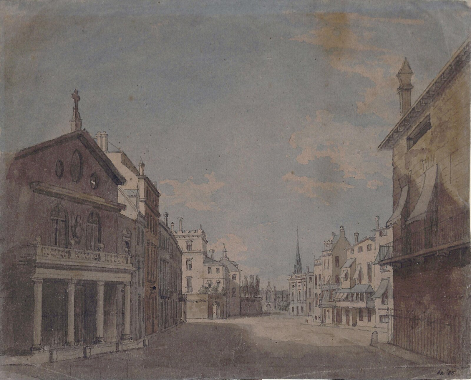 Street Scene, William Marlow, ca. late 18th century