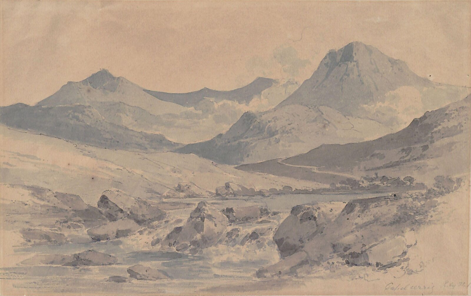 Capel Curig, Munn, early 19th century