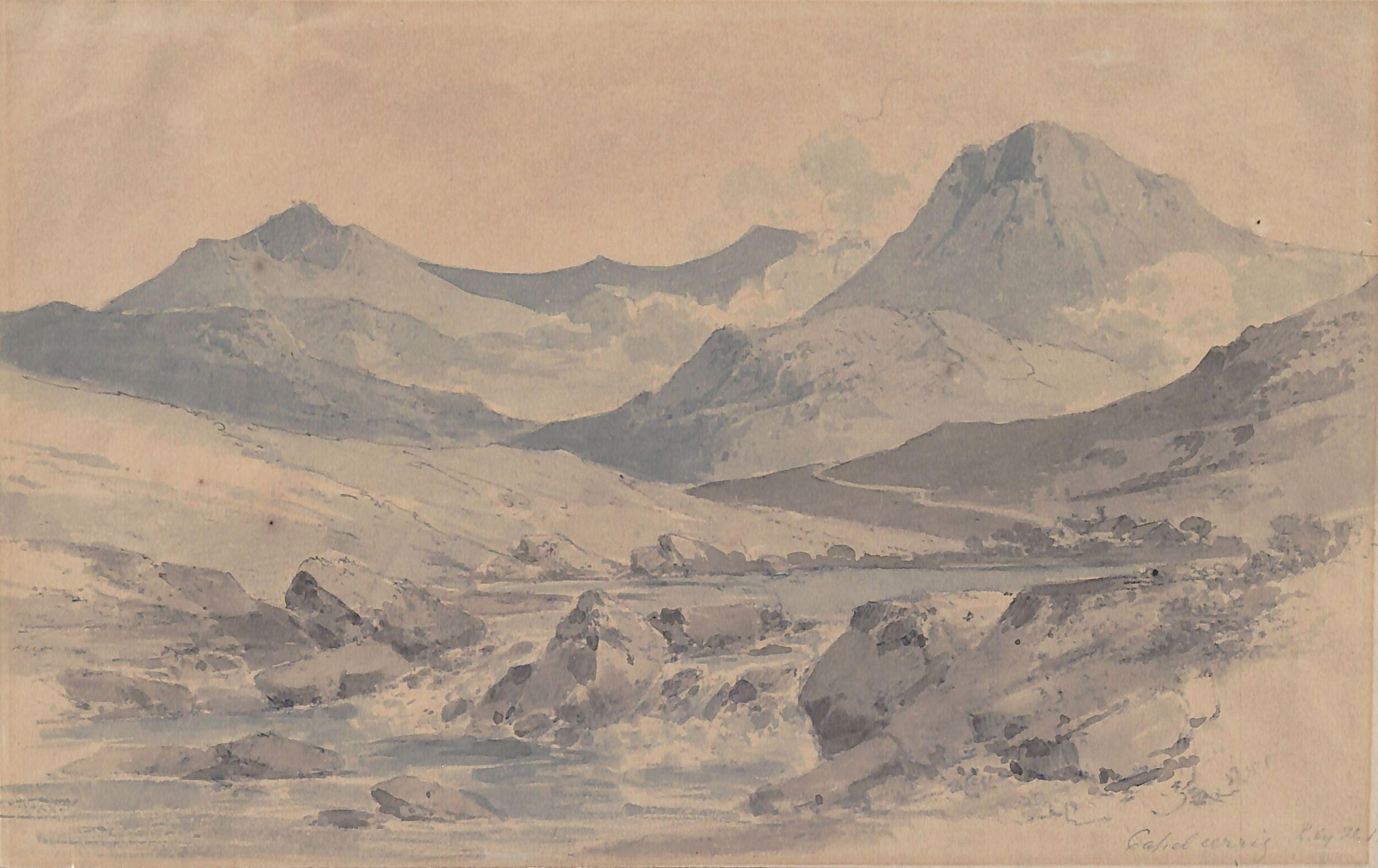 Capel Curig, Munn, early 19th century