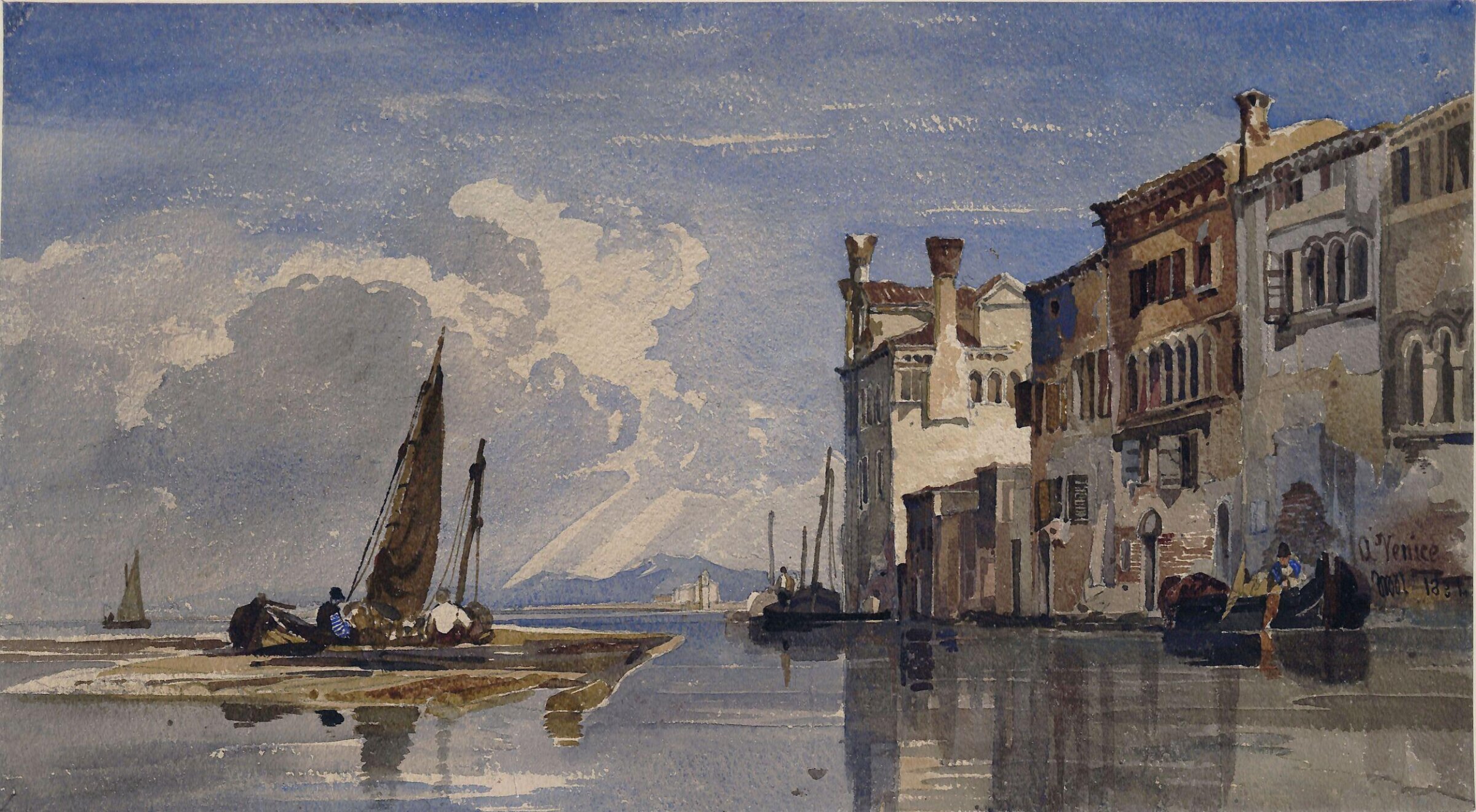 Venice, William James Müller, 1834