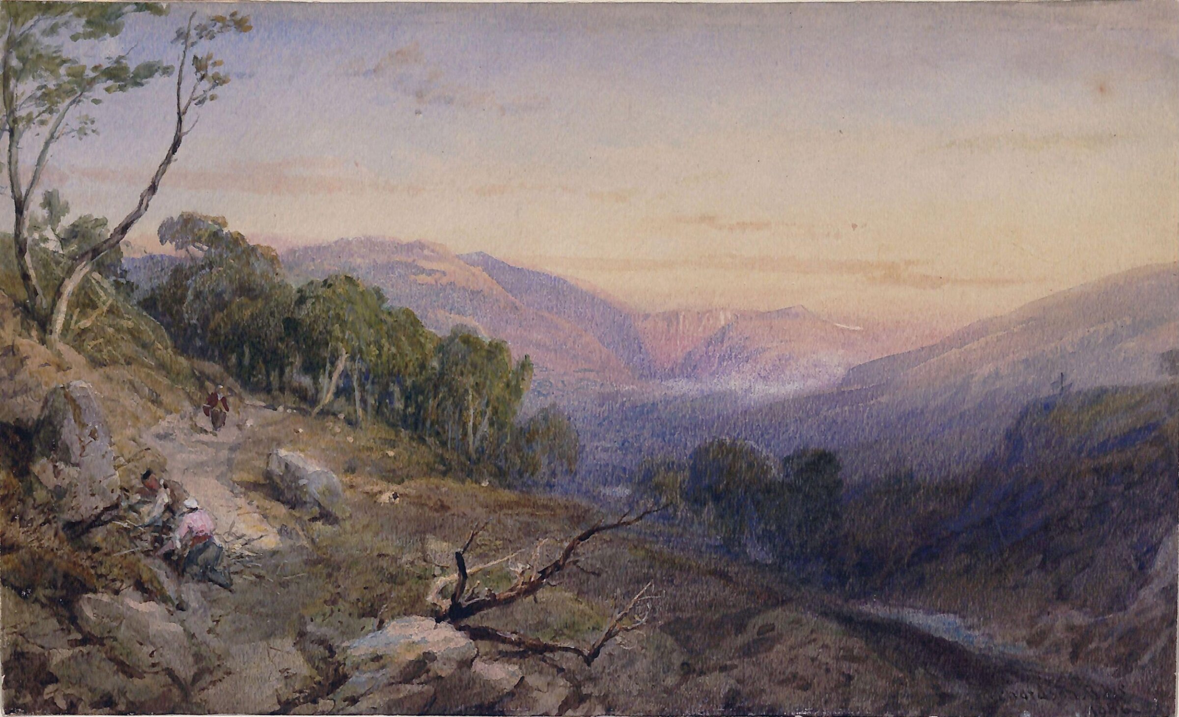Near Braemar, Aberdeenshire, Thomas Miles Richardson, 1846