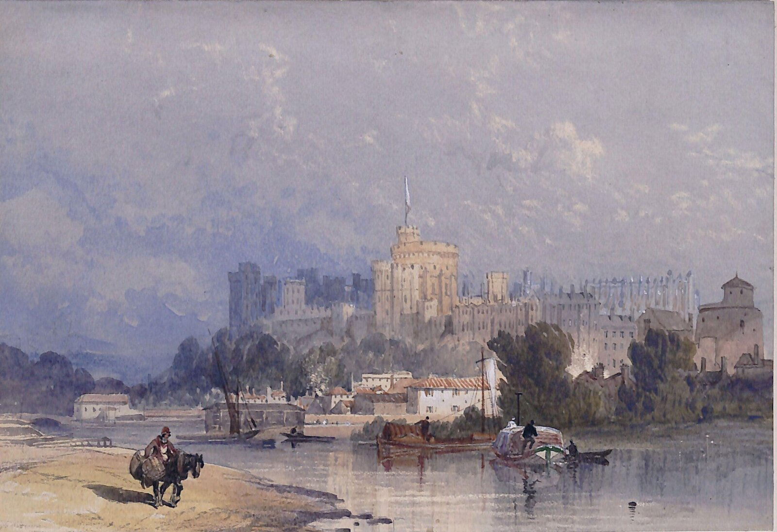 Windsor Castle, Richardson, mid 19th century