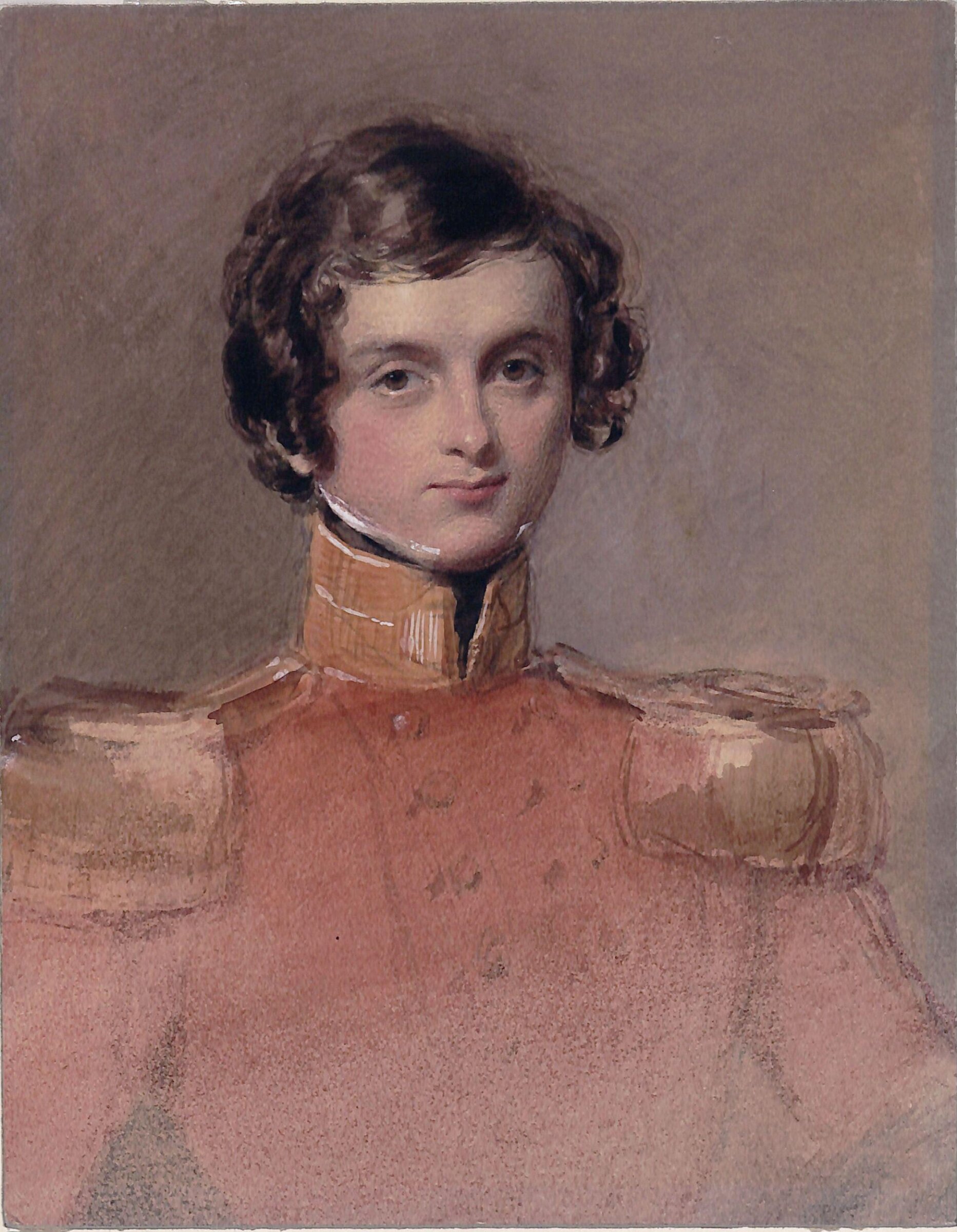 An officer in military uniform, George Richmond, 19th century