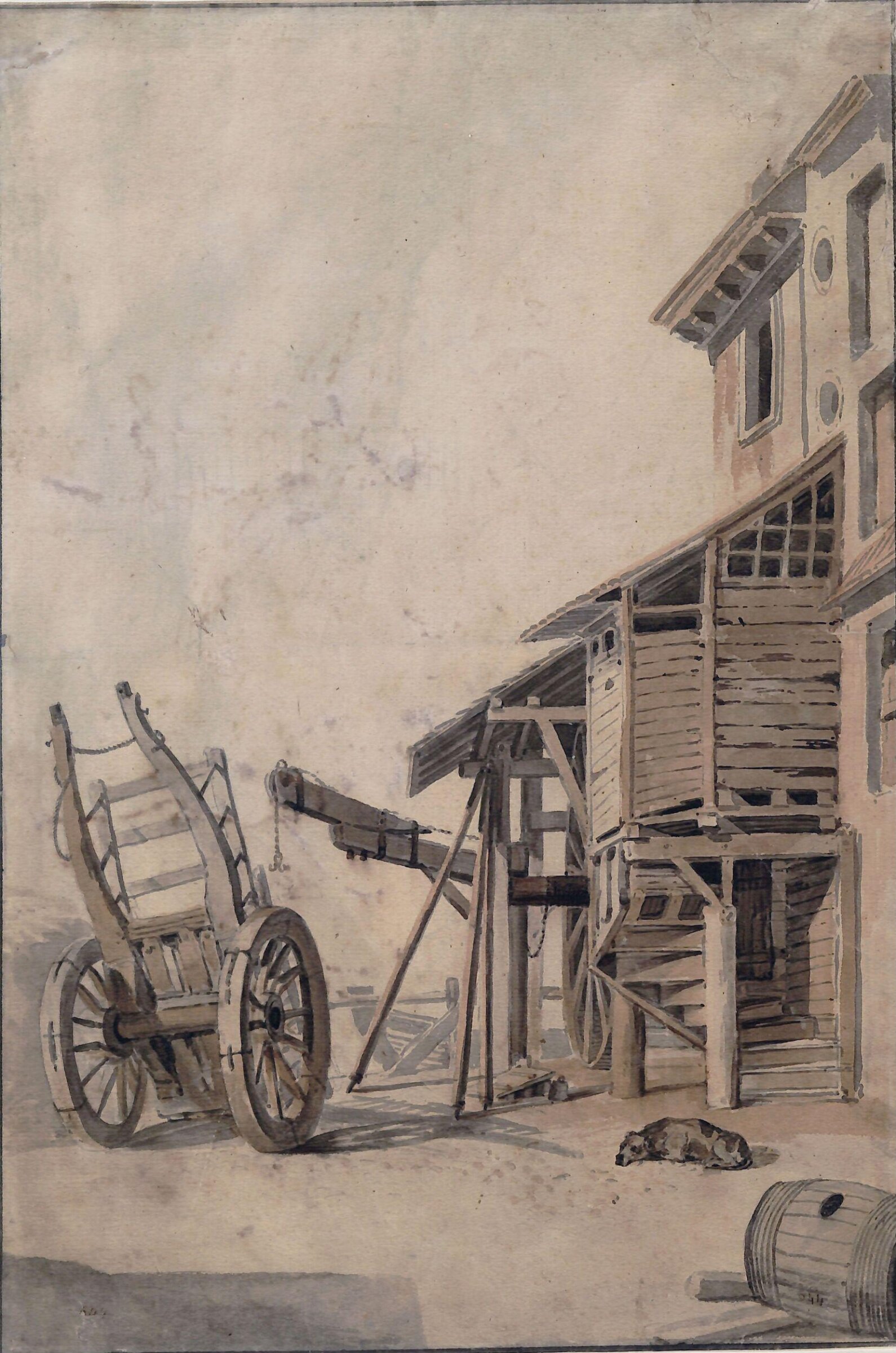 Old East India Wharf at London Bridge, Samuel Scott, ca. 1720-1772