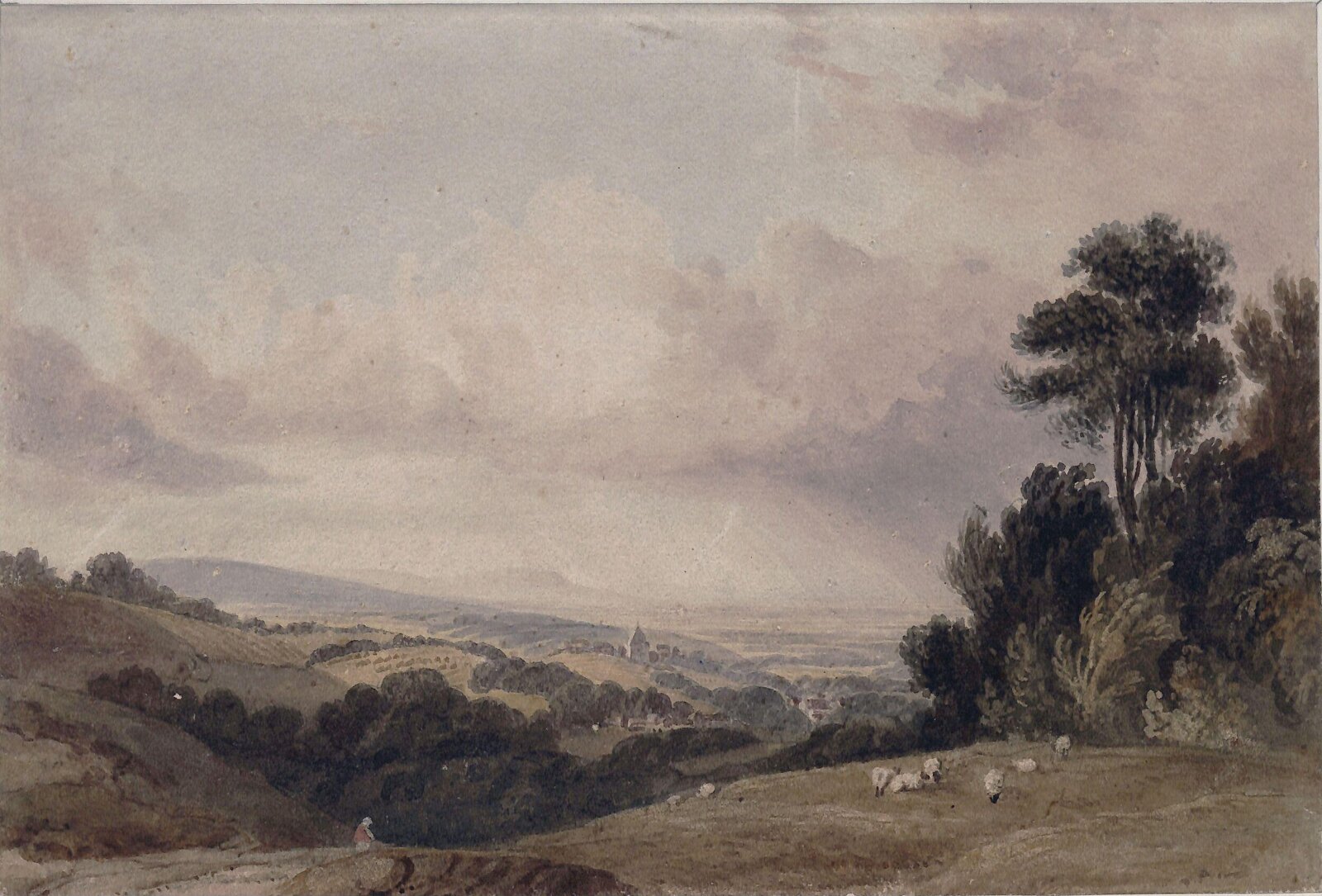 In Brightling Park, William Henry Stothard Scott, ca. 1800-50