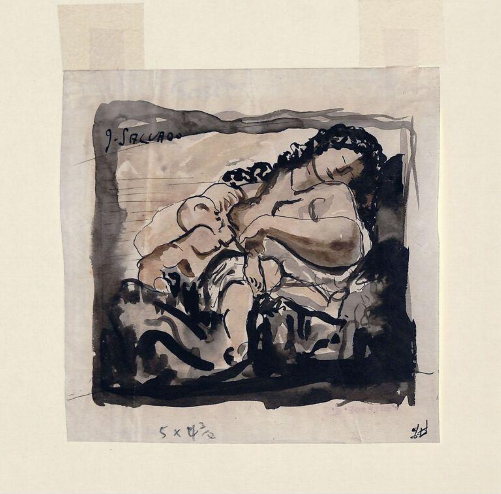 Maternité, Salvado, 1923
