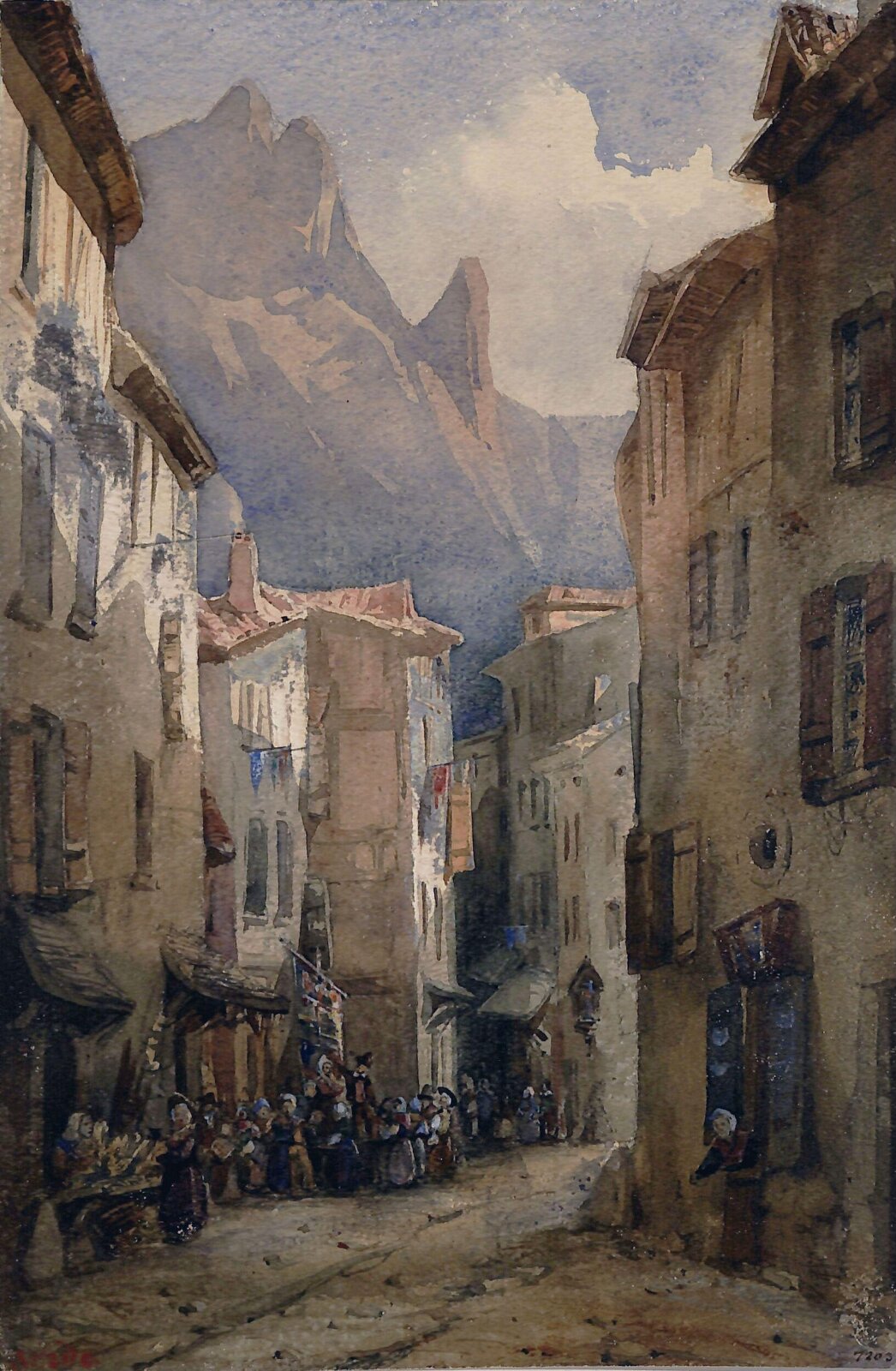 Isella, Simplon Pass, Seide, ca. 1800-1869